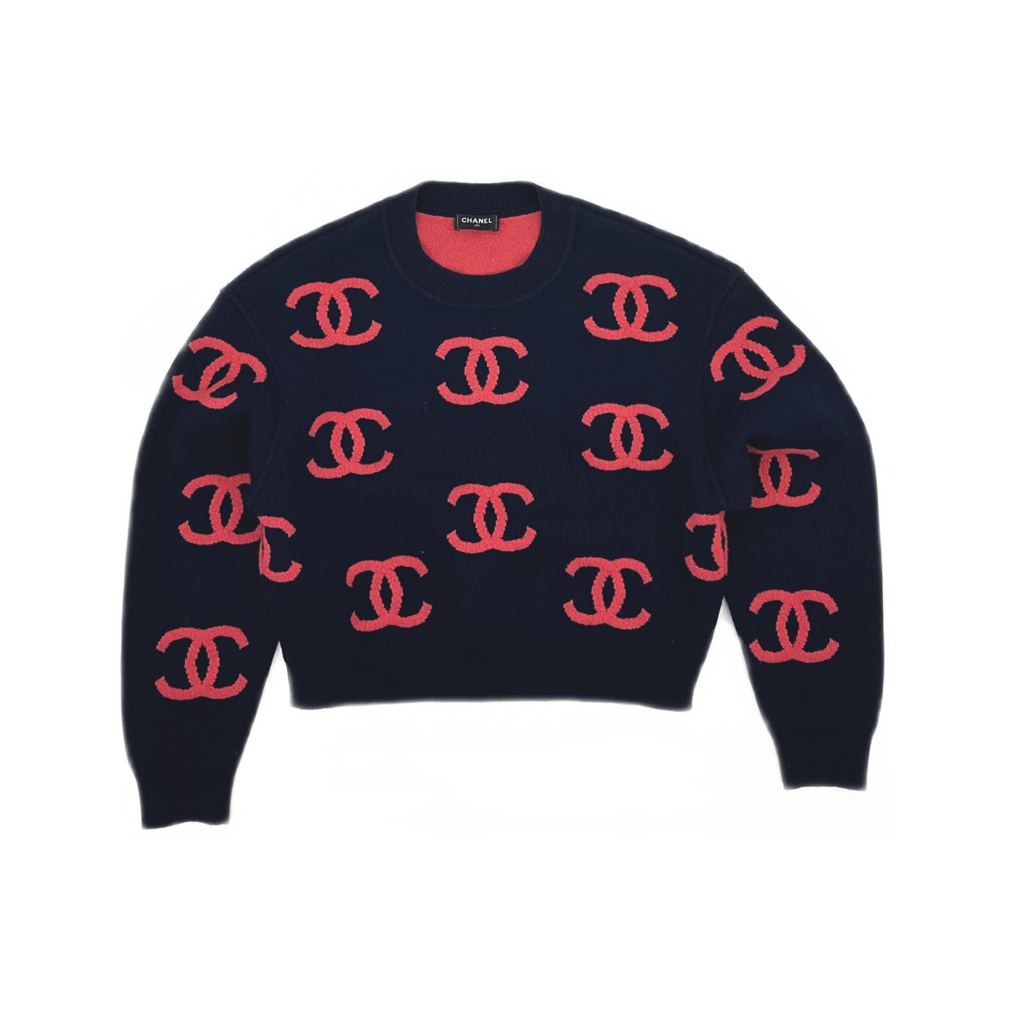 Chanel CHANEL CC Logo Monogram Sweater Size 34 Size XS / US 0-2 / IT 36-38 - 1 Thumbnail