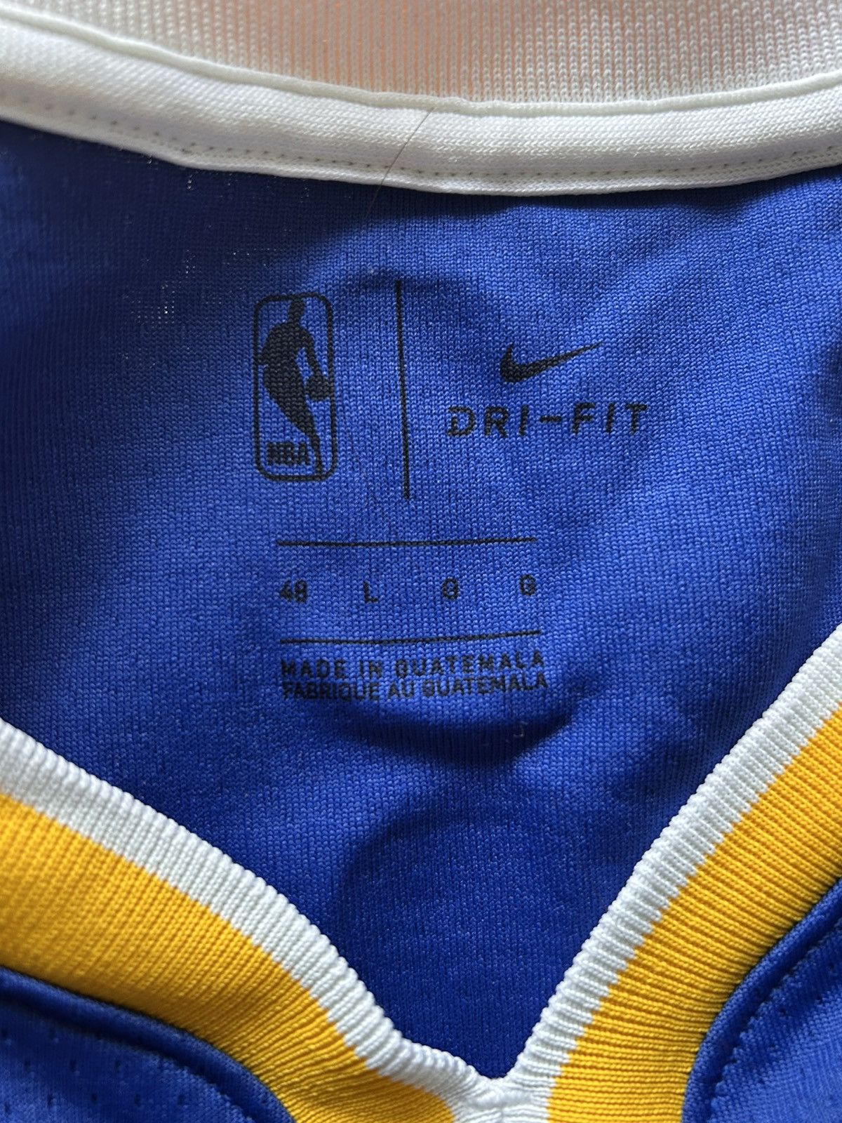NBA × Nike golden state warriors basketball jersey Size US L / EU 52-54 / 3 - 3 Thumbnail