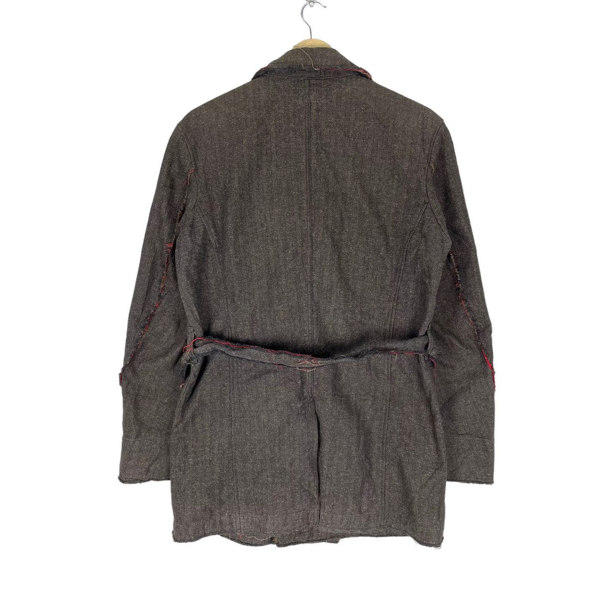 Japanese Brand × Michel Klein ☀️MK HOMME DECONSTRUCT TRENCH COAT JACKET Size US M / EU 48-50 / 2 - 9 Thumbnail