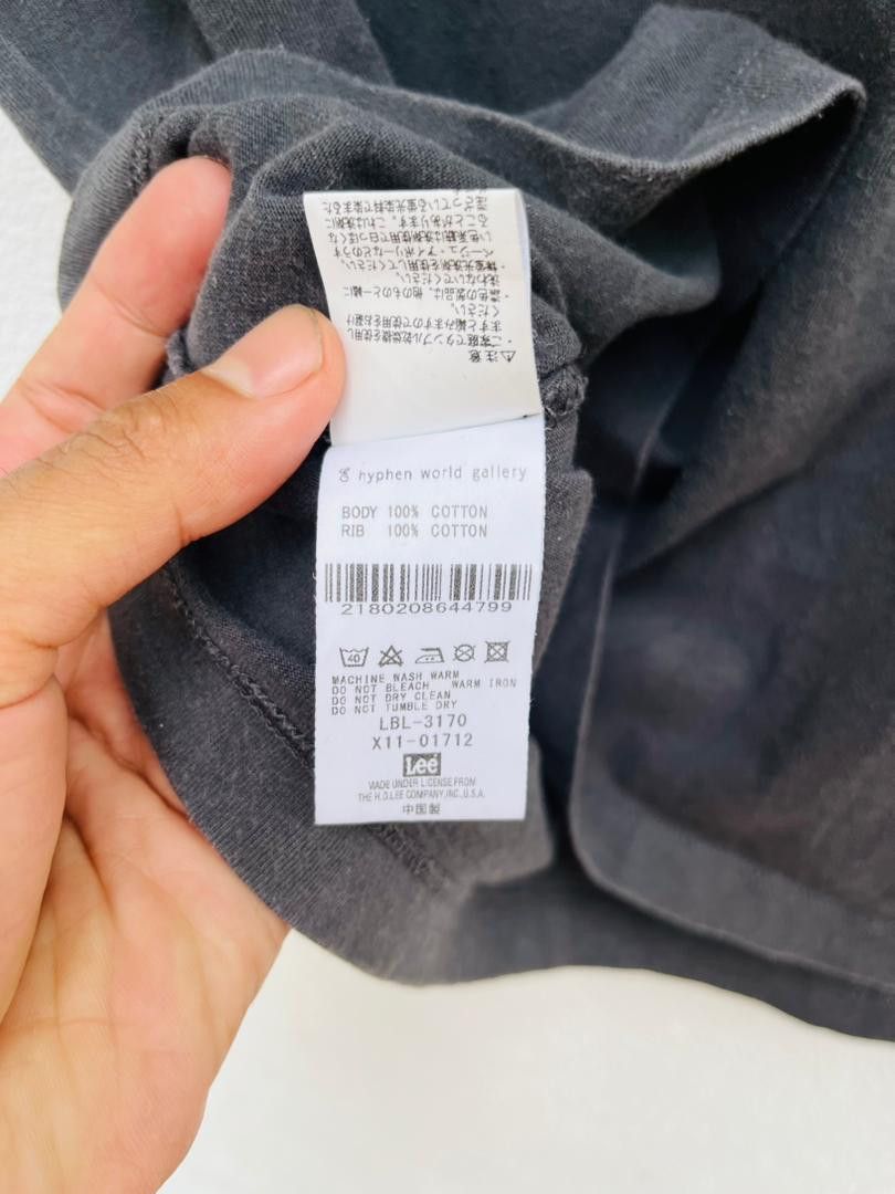 Japanese Brand × Lee Vintage LEE Vs E Hyphen World Gallery Colabration Shirt Size US L / EU 52-54 / 3 - 10 Thumbnail
