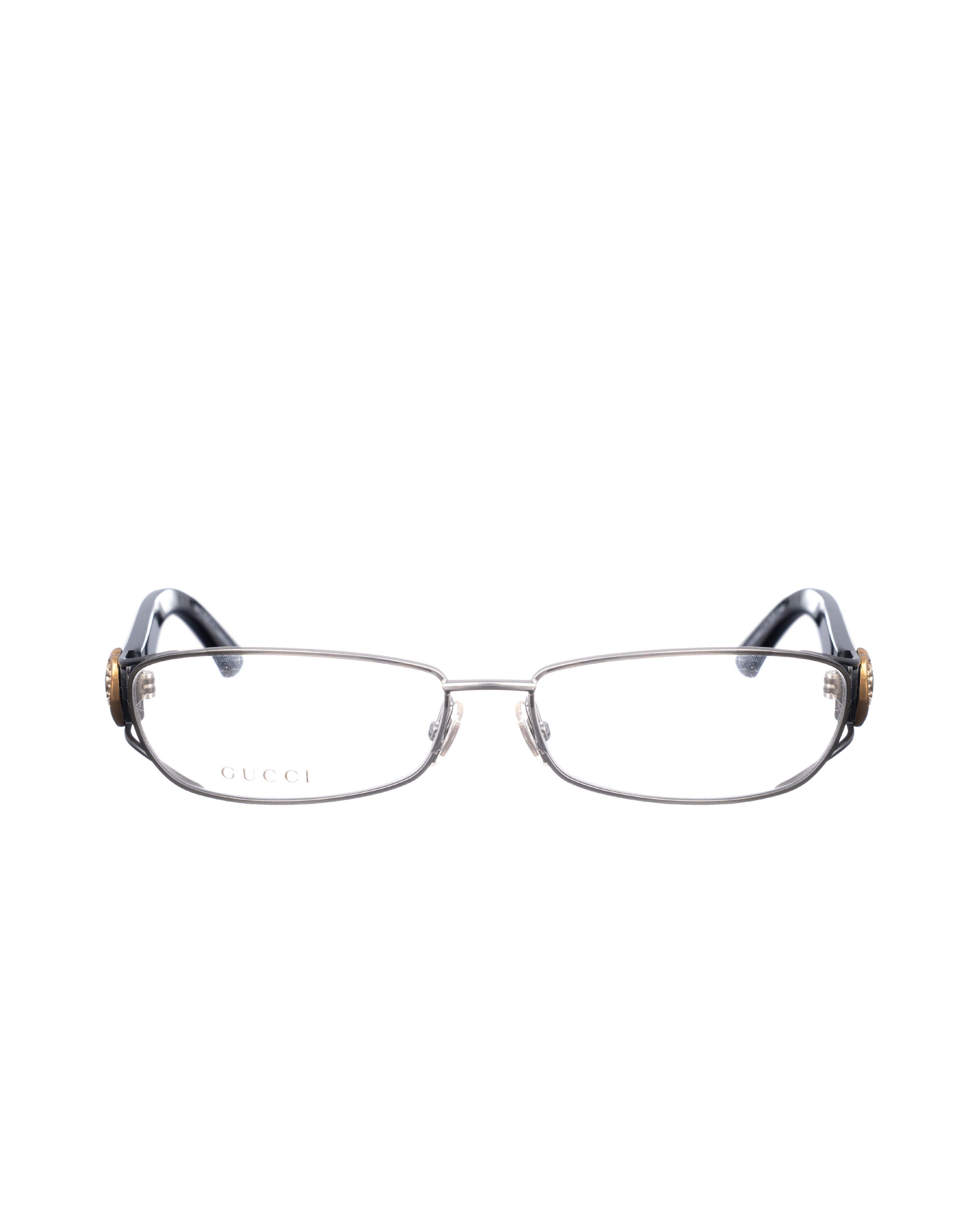 Gucci Gucci 00s Black Glasses with Gold Hearts Size ONE SIZE - 3 Thumbnail