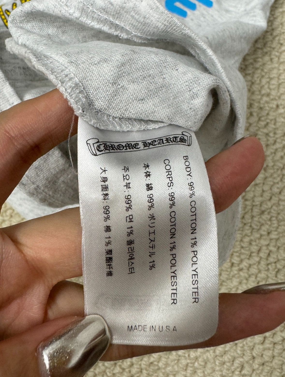 Chrome Hearts Chrome Hearts tee Size US L / EU 52-54 / 3 - 5 Thumbnail