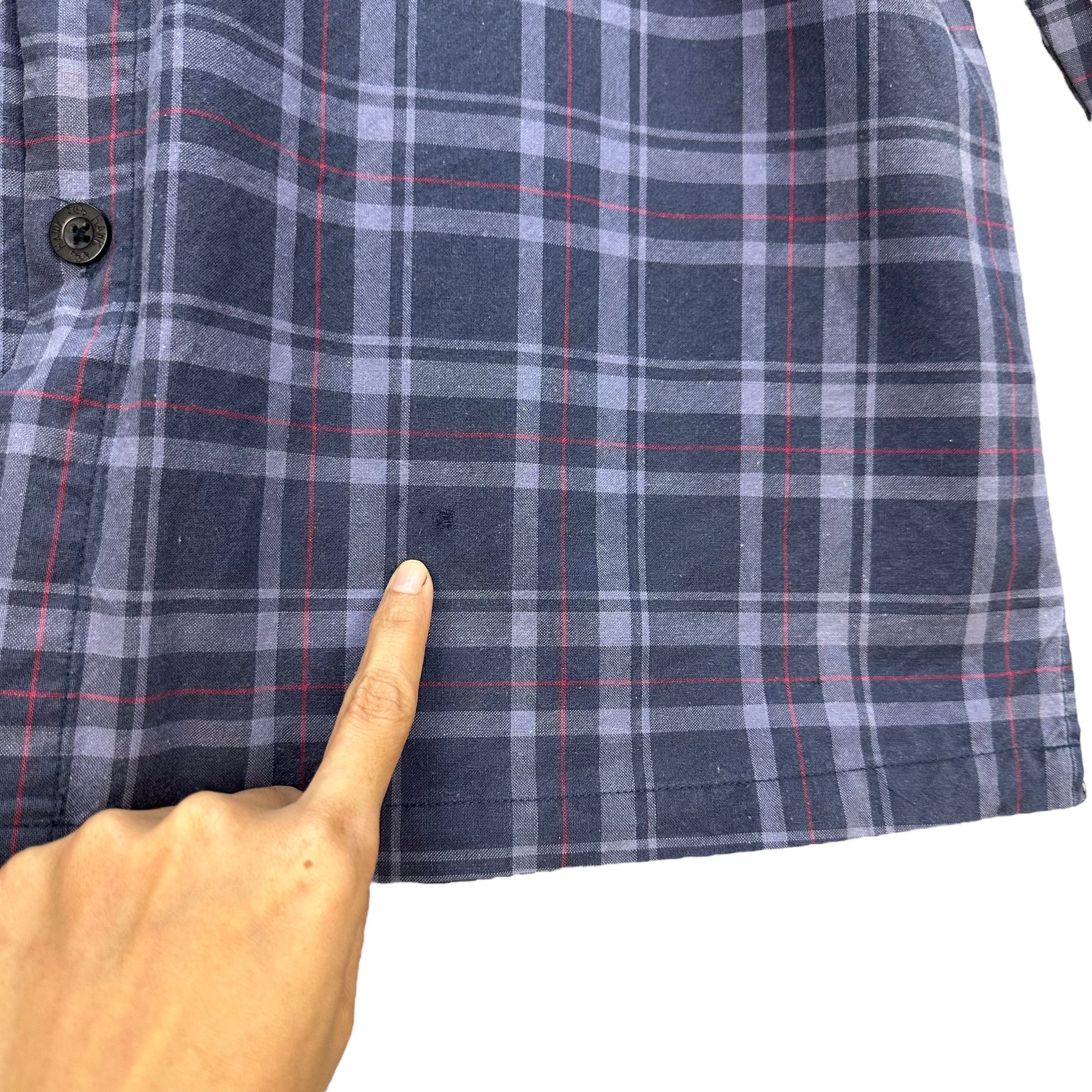 Tony Hawk TONY HAWK SKATE BOARDING CHECKED BUTTON UP SHIRT #8054-198 Size US L / EU 52-54 / 3 - 10 Thumbnail