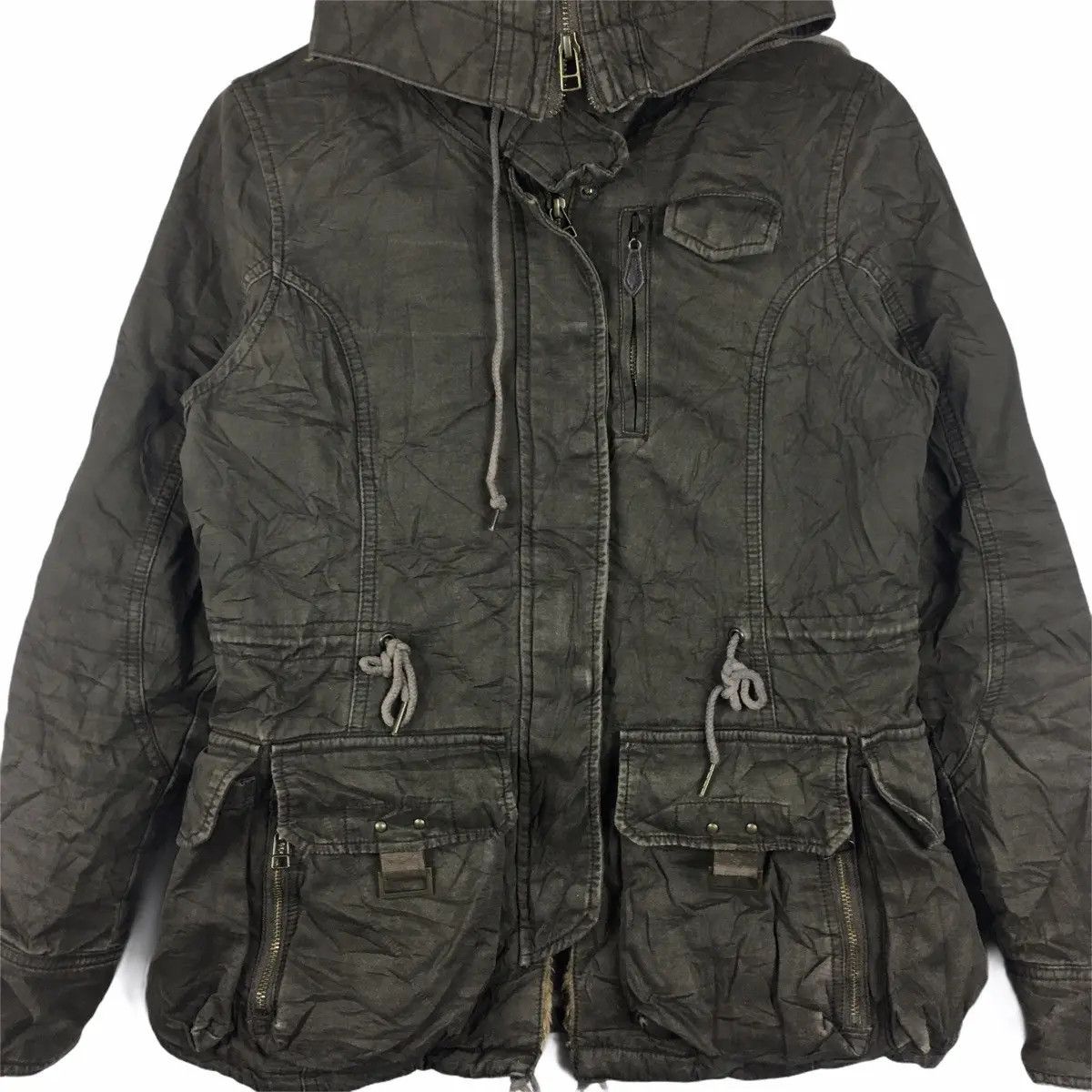 Avirex Vtg AVIREX USA Military Parka Trench Coat Hoodie Jacket Size S / US 4 / IT 40 - 2 Thumbnail