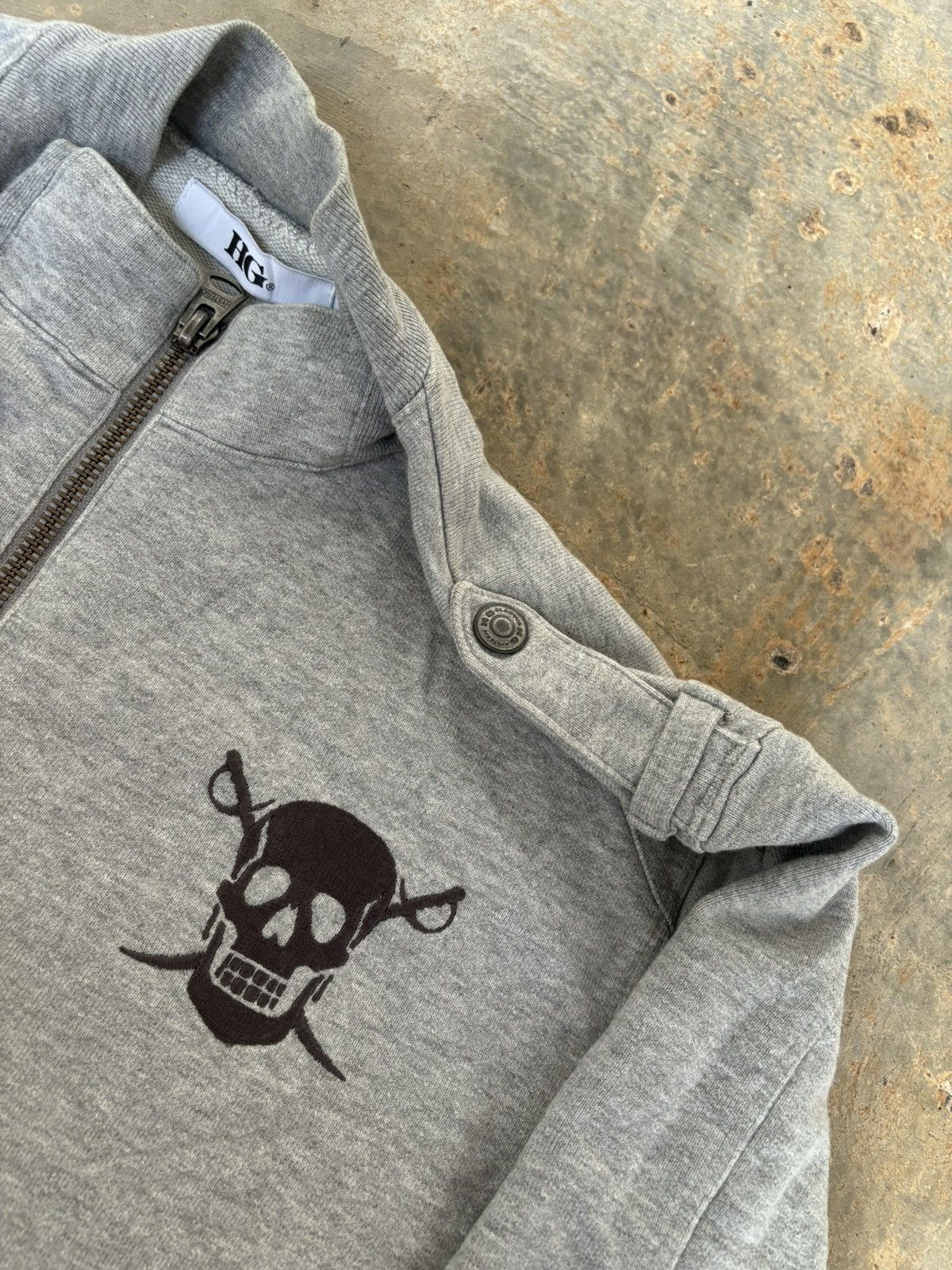 Hysteric Glamour Hysteric Glamour Skull Zip Sweatshirt Size US M / EU 48-50 / 2 - 3 Thumbnail