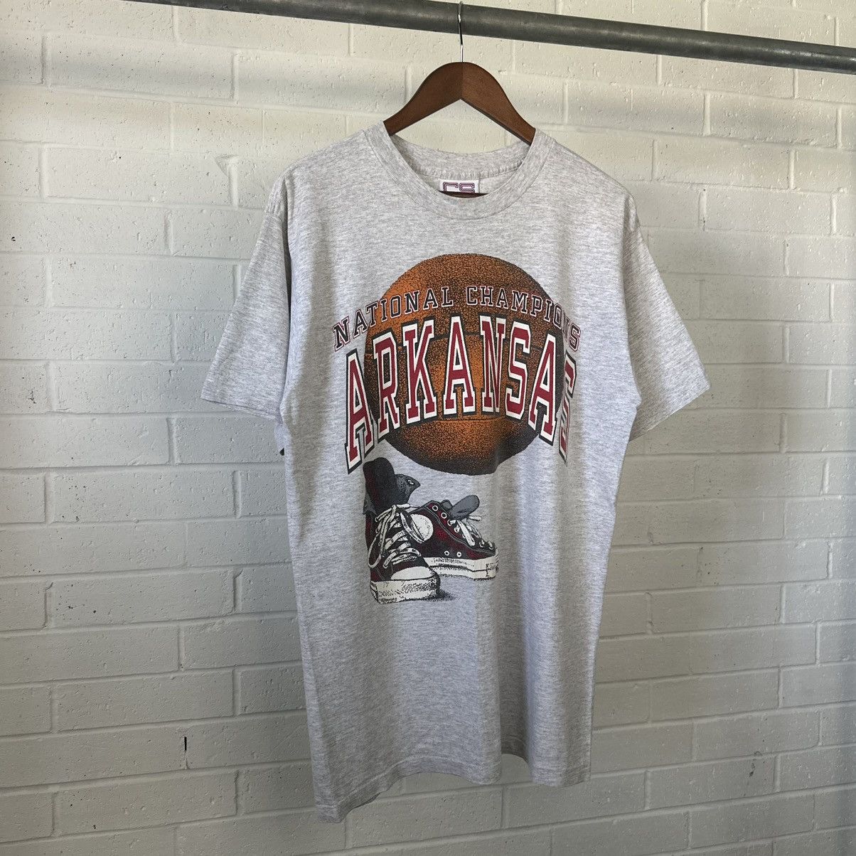 Vintage Arkansas Razorbacks 1994 National Champions T-Shirt Size US M / EU 48-50 / 2 - 5 Thumbnail