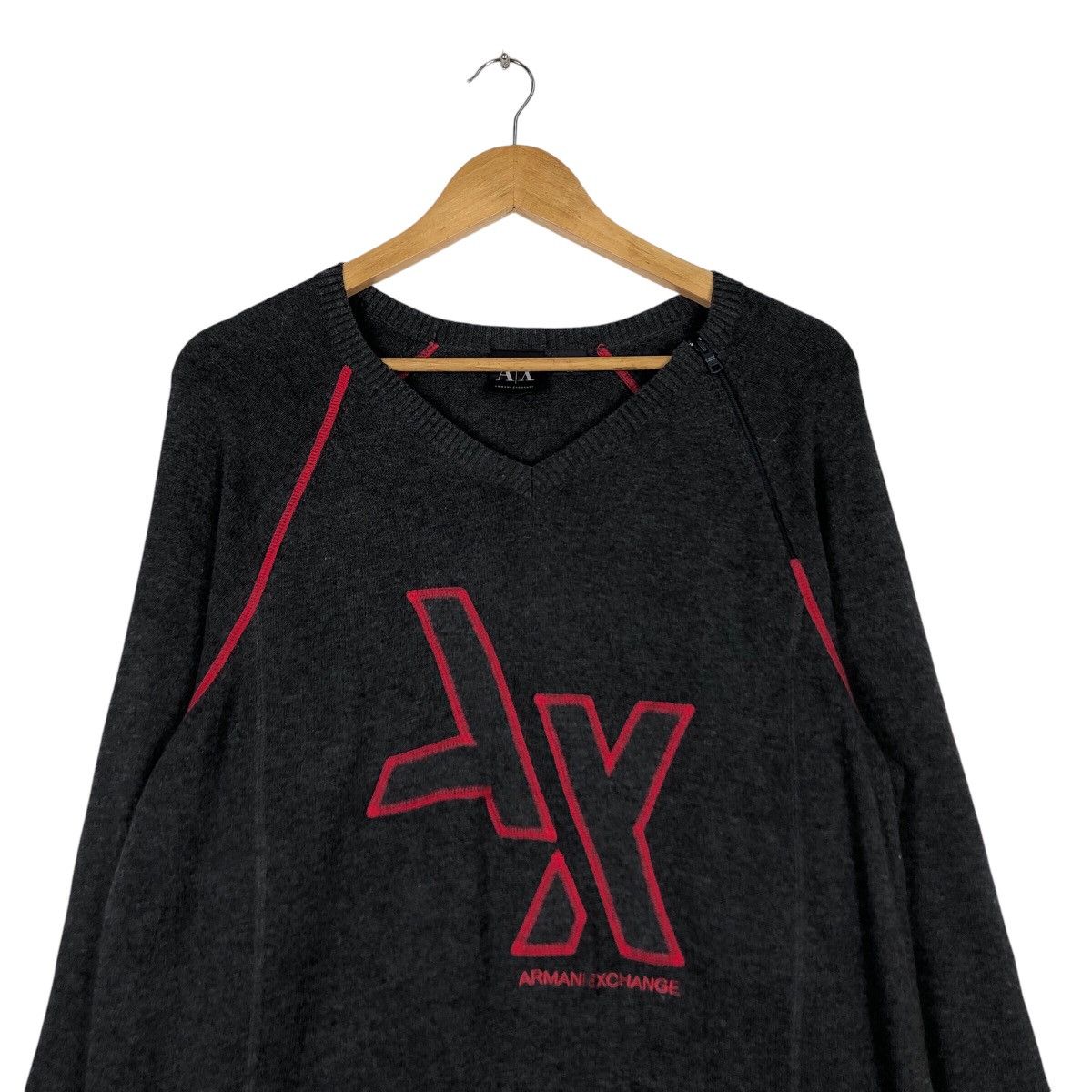 Armani Exchange × Japanese Brand Armani Exchange Sweatshirt Jumper Fleece Rare XL Size US M / EU 48-50 / 2 - 2 Thumbnail