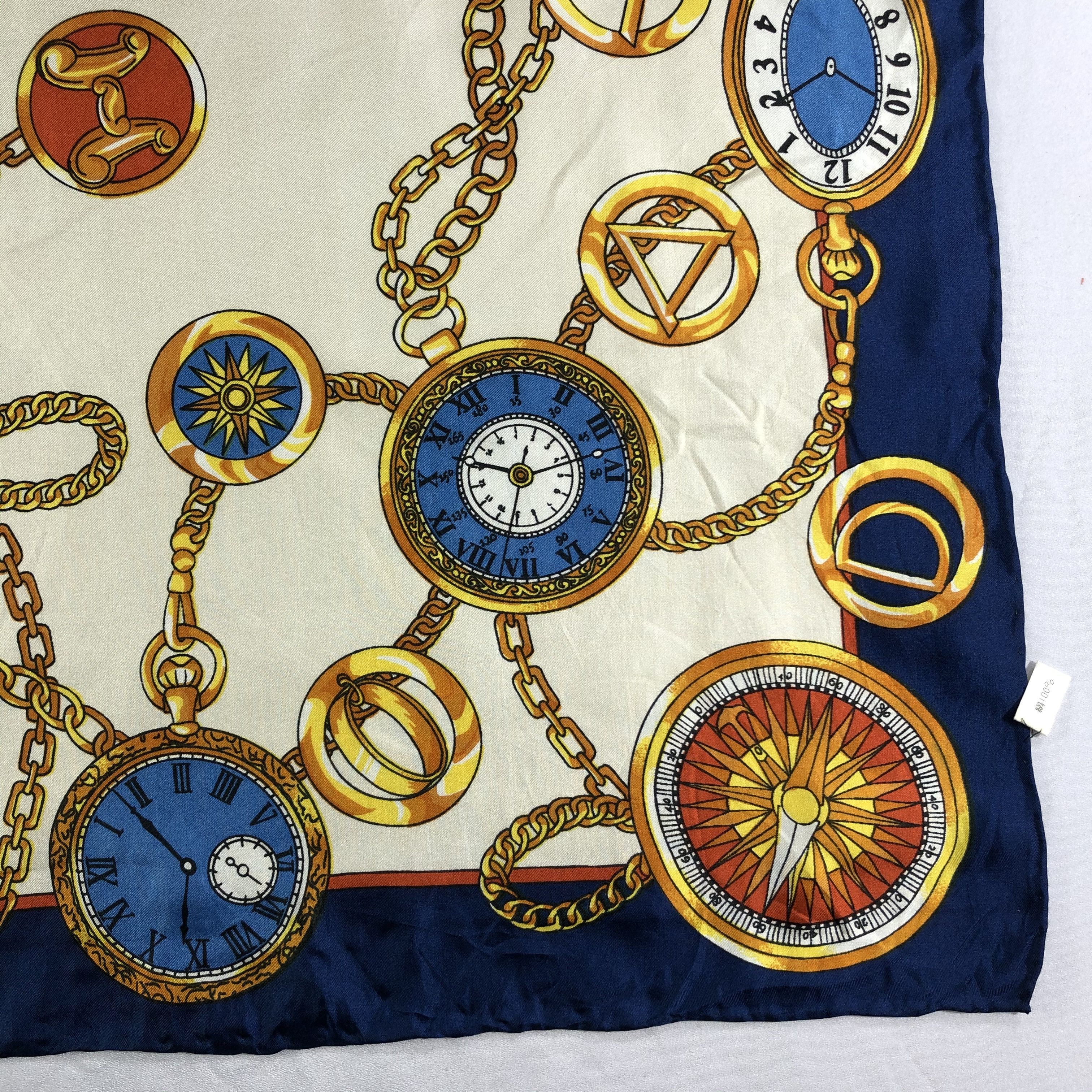 Vintage Vintage Silk Scarf Size ONE SIZE - 3 Thumbnail