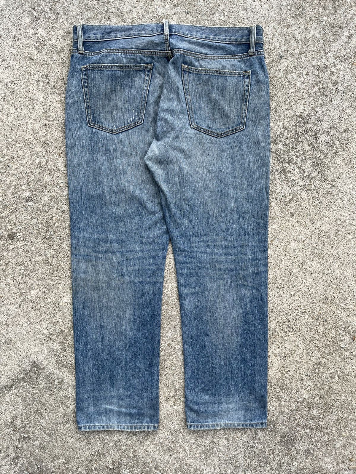 Japanese Brand × Jean × Uniqlo 🔥 Uniqlo Rusty Distressed Denim W30🔥 Size US 30 / EU 46 - 15 Thumbnail