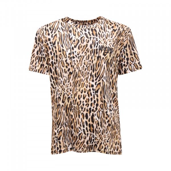 Moschino o1y0225 Logo T-Shirt in Multicolor Size US XS / EU 42 / 0 - 1 Thumbnail