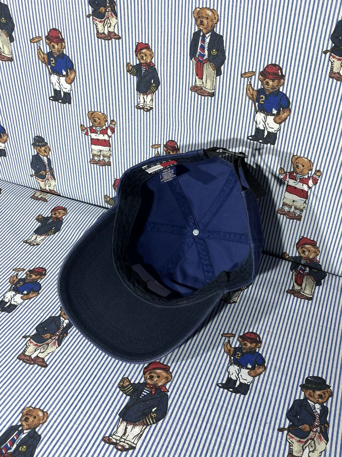 Tommy Hilfiger × Vintage Cap Tommy Hilfiger Big Flag OG Vintage 90’s Size ONE SIZE - 10 Thumbnail