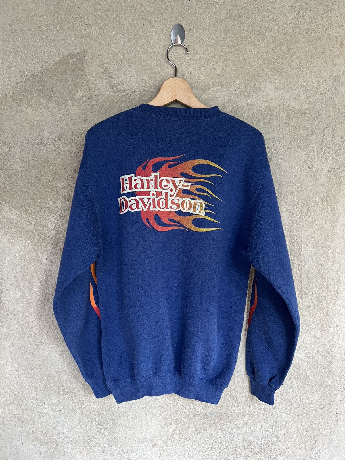 Harley Davidson Vintage Harley Davidson Motorcycle Sweatshirt Size US S / EU 44-46 / 1 - 8 Thumbnail