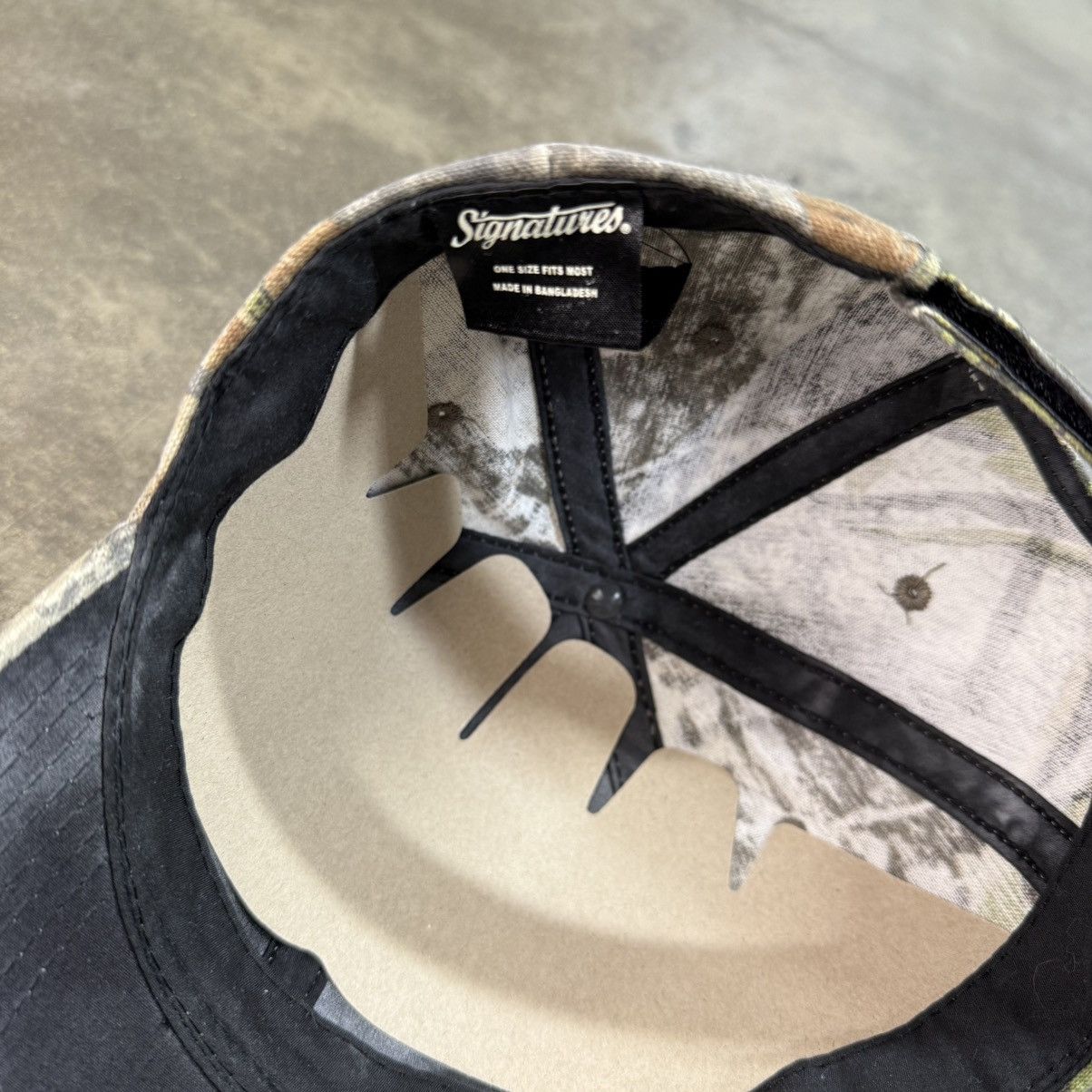Signatures Vintage Signatures Mossy Oak Grunge Camo Hat Cap Size ONE SIZE - 7 Thumbnail