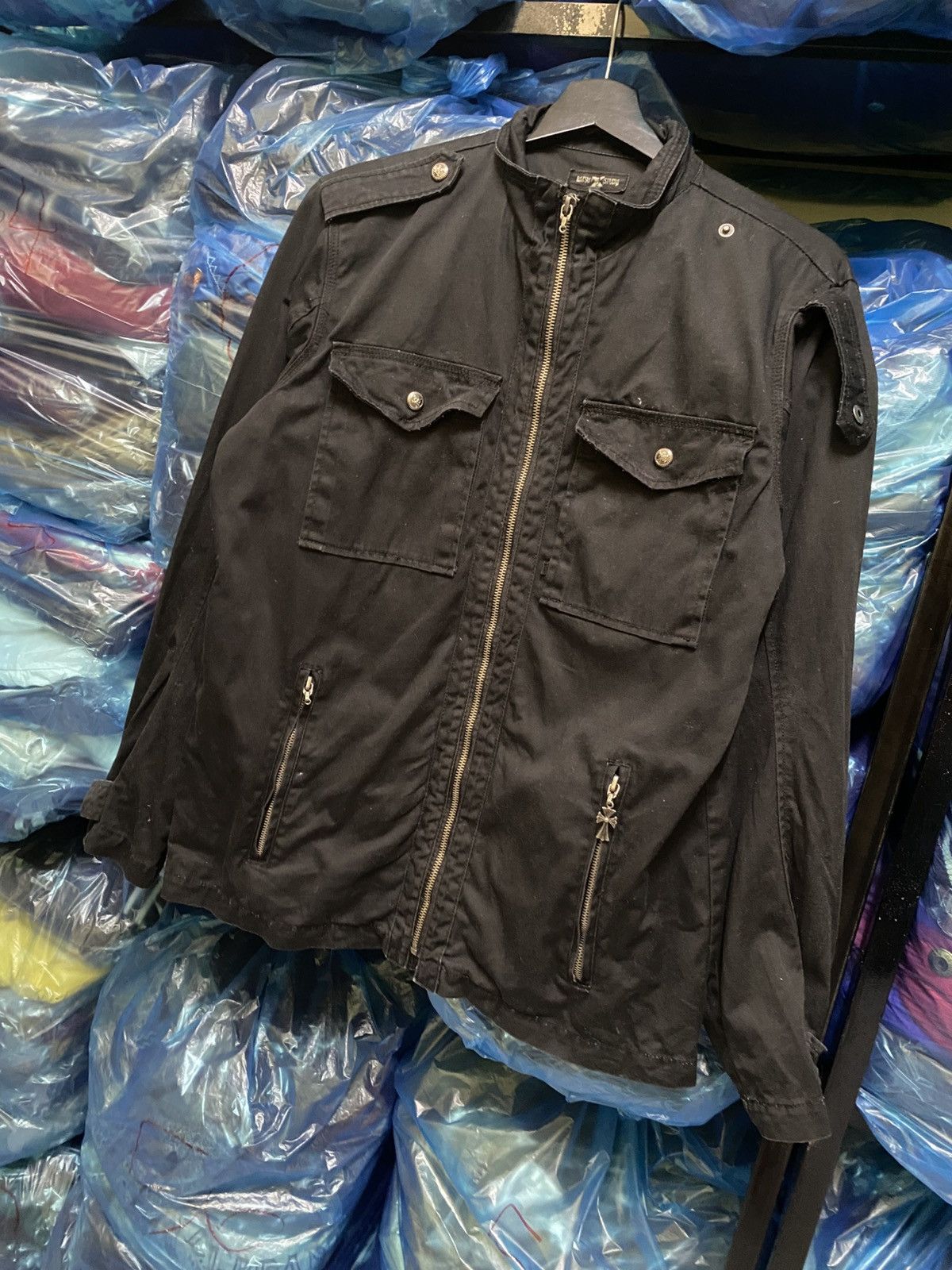 Japanese Brand VINTAGE BATSU STUDIO JAPANESE PUNK STREETWEAR JACKET Size US M / EU 48-50 / 2 - 2 Thumbnail