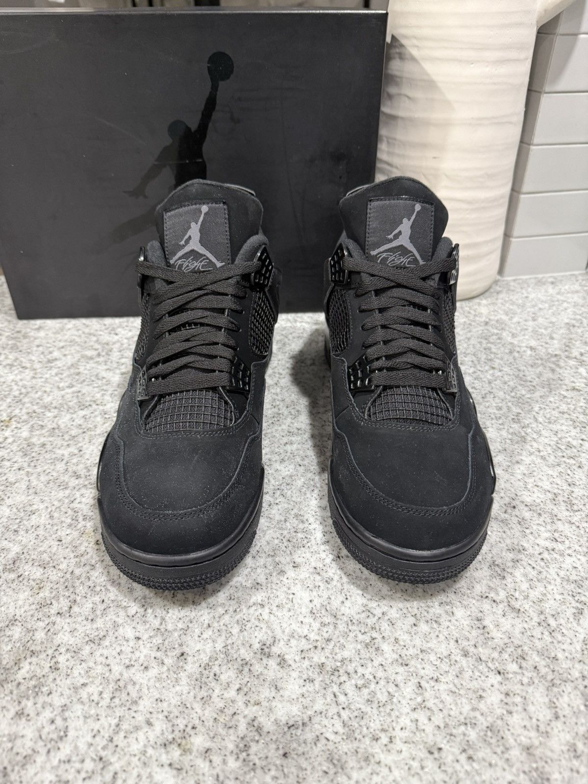Jordan Brand Air Jordan 4 Retro Black Cat Size US 11 / EU 44 - 2 Thumbnail
