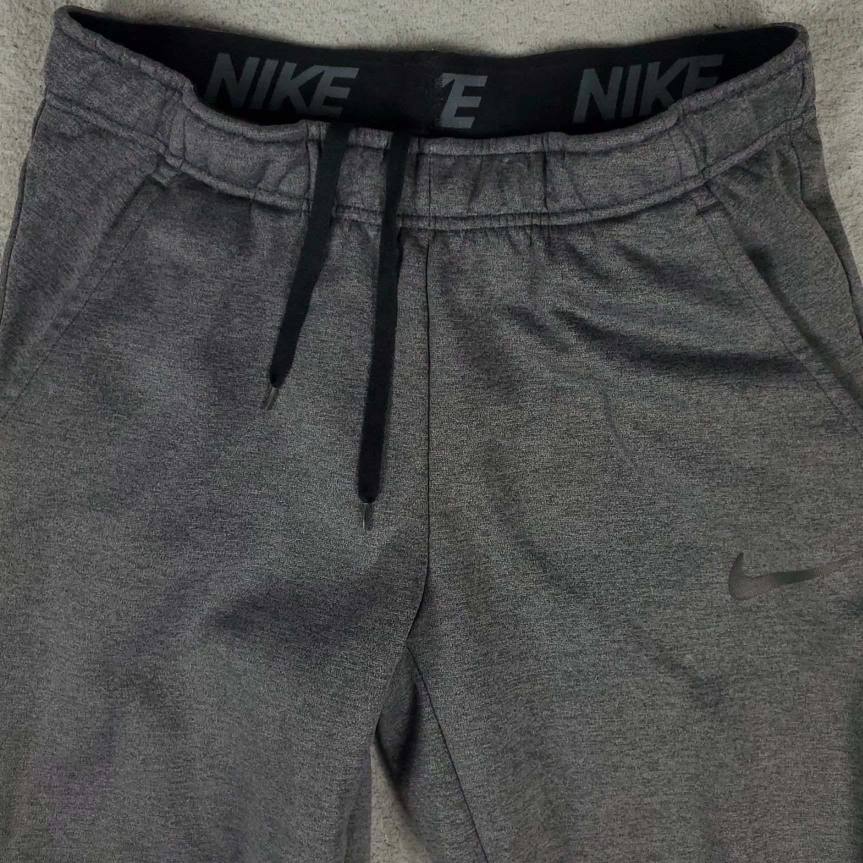 Nike Nike Pants Mens Size Small Gray Swoosh Track Joggers Sweatpants Size US 29 - 2 Thumbnail