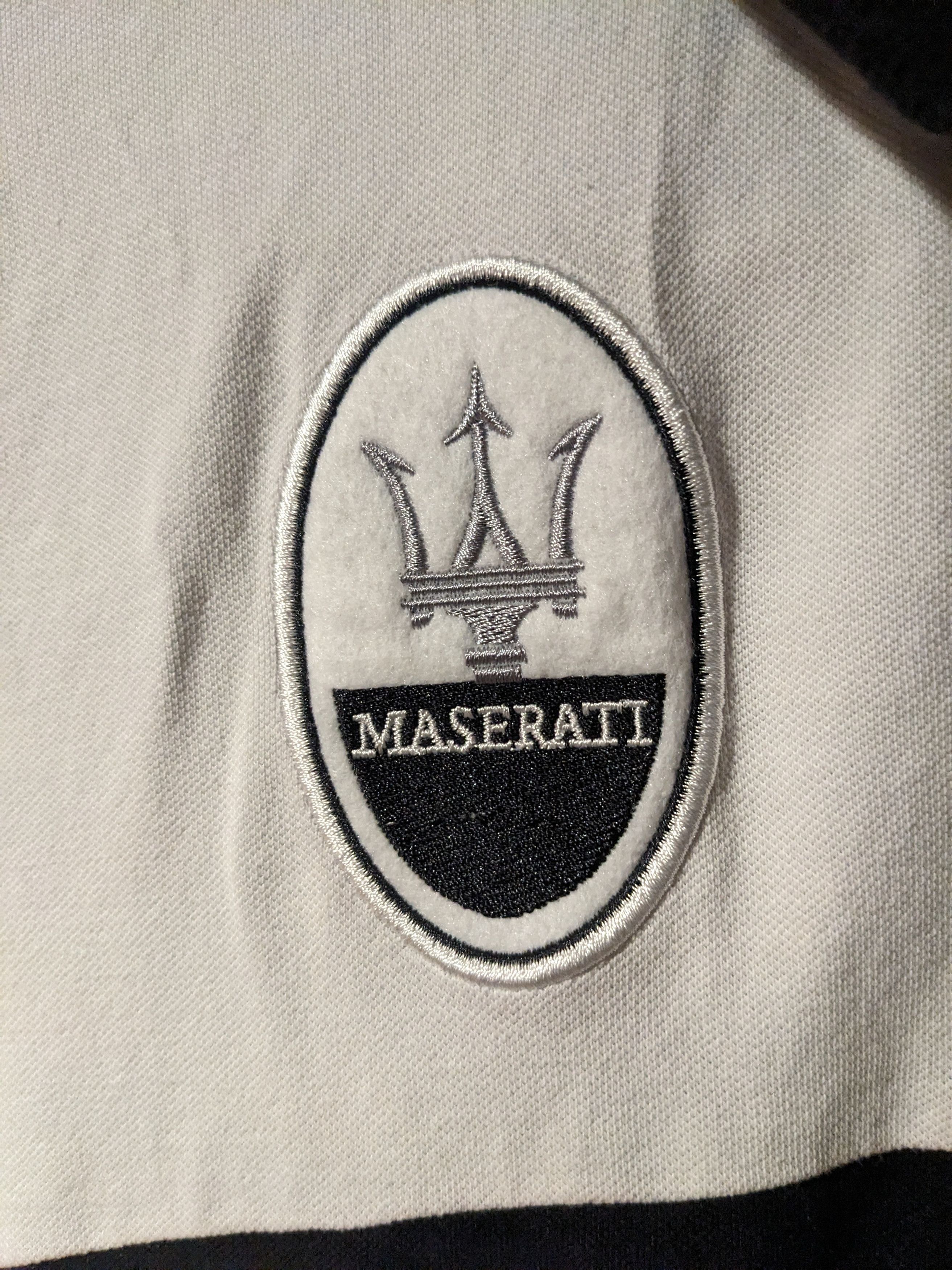 Designer × Maserati Maserati Womans Size 2 Quarter Zip Polo Shirt Size XS / US 0-2 / IT 36-38 - 3 Thumbnail