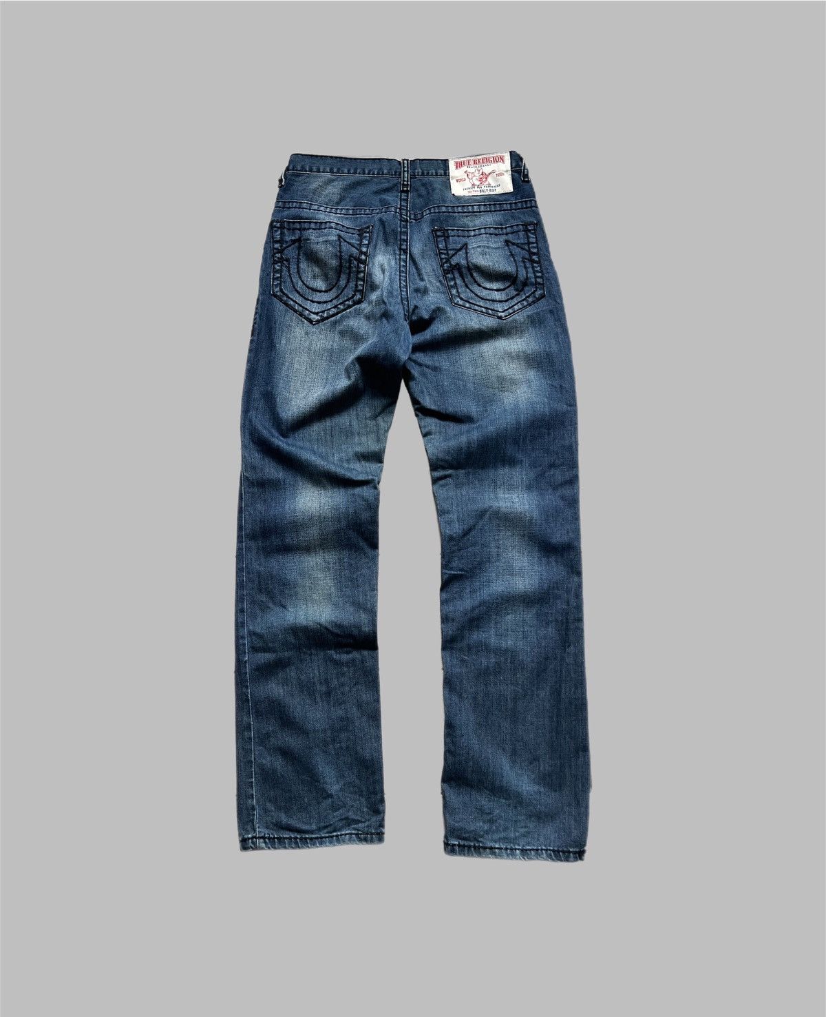True Religion Vintage Y2K True Religion Baggy Denim Jeans Ricky Size US 34 / EU 50 - 1 Thumbnail