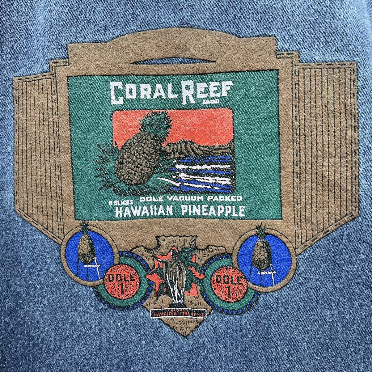 Other Vintage 90s Dole Hawaii Half Zip Sweatshirt Size US XL / EU 56 / 4 - 6 Thumbnail