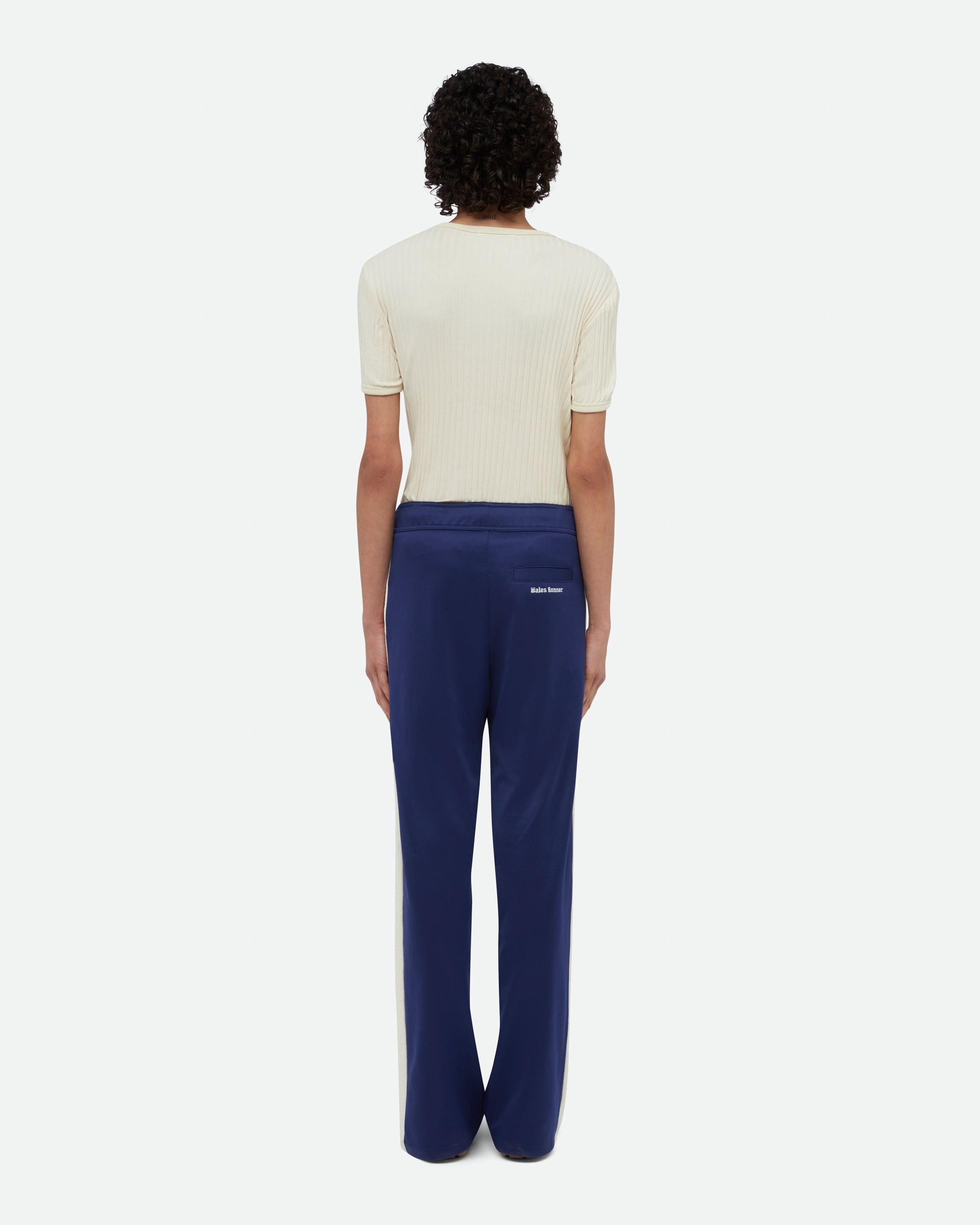 Wales Bonner o1mle0825 Mantra Track Pant in Blue Size US 30 / EU 46 - 4 Thumbnail