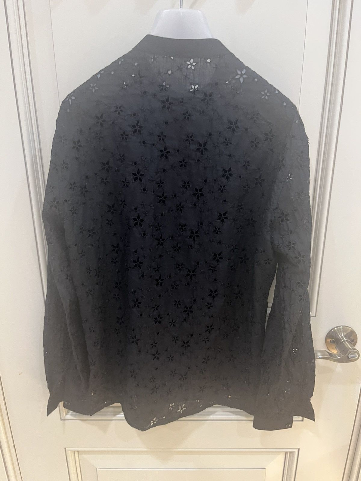 Saint Laurent Paris Star embroidery eyelet shirt collar size38 Size US S / EU 44-46 / 1 - 15 Thumbnail