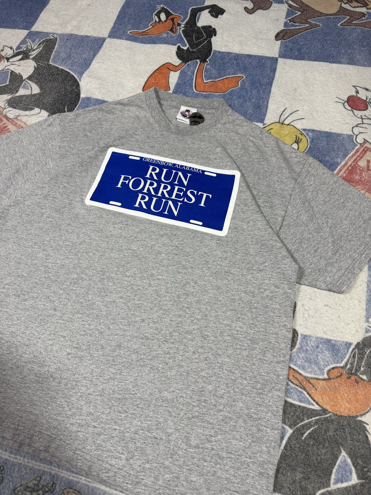 Vintage Vintage forest gump run forest run tee Size US XL / EU 56 / 4 - 2 Thumbnail