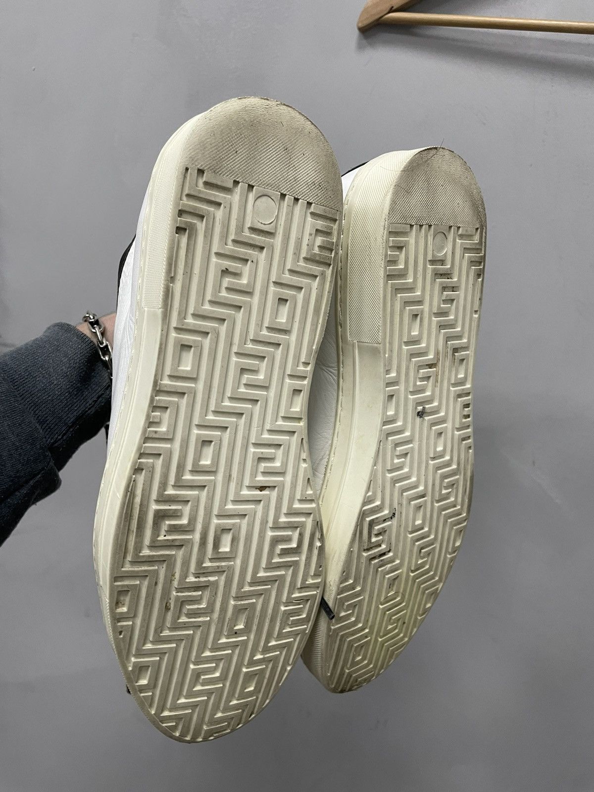 Designer × Japanese Brand × Neil Barrett LEATHER 2000s HIGH LEATHER SNEAKERS Neill Barrett Size US 8 / EU 41 - 10 Thumbnail