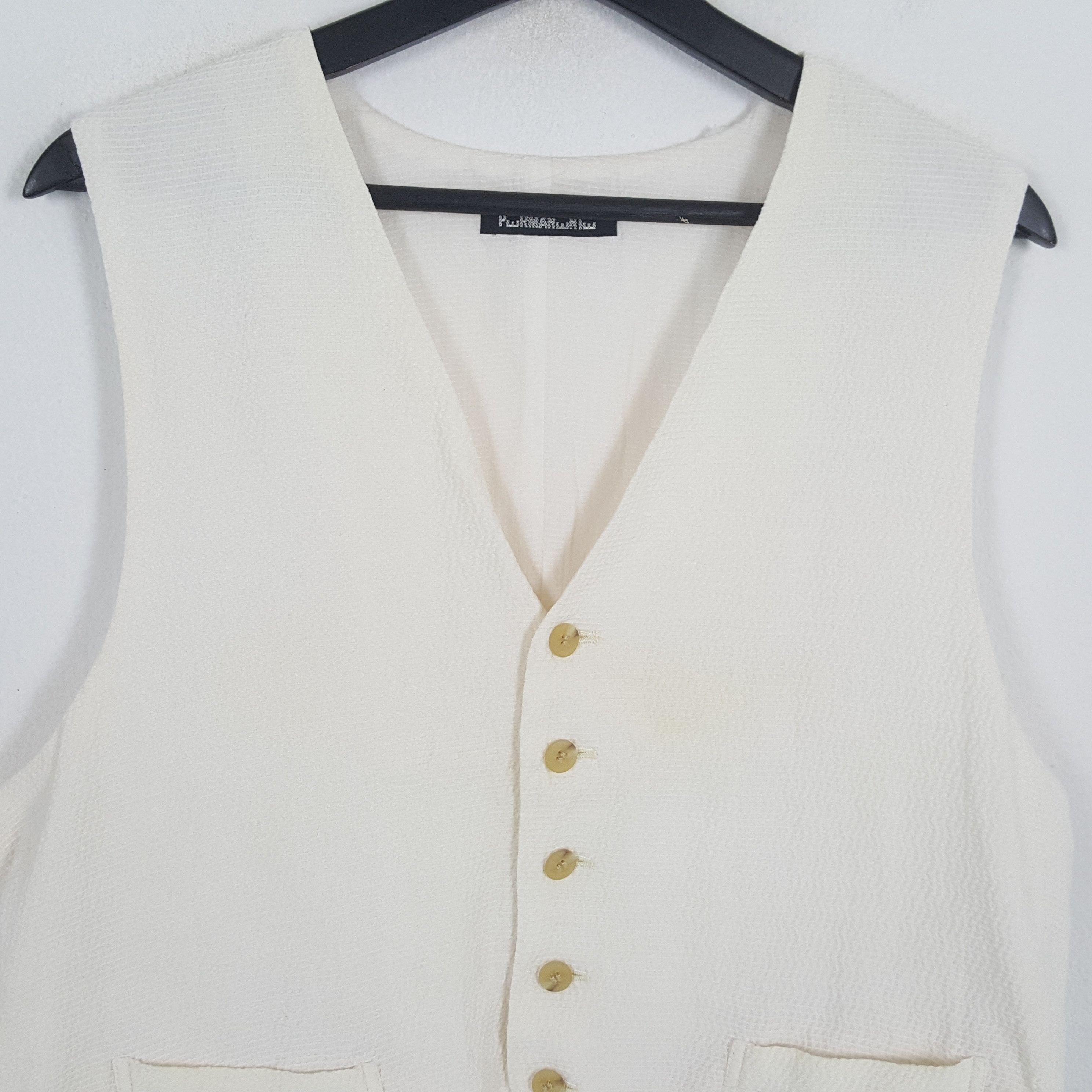 Issey Miyake × Japanese Brand × Vintage ISSEY MIYAKE Japanese Designer Fashion Style Vest Size S / US 4 / IT 40 - 2 Thumbnail