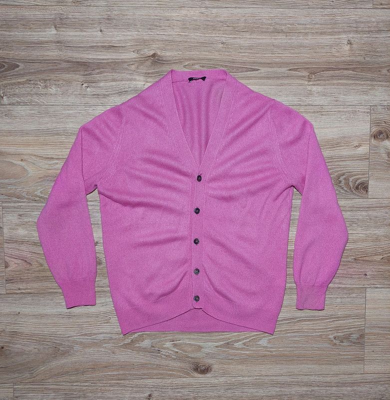 Braun 100% cashmere sweater cardigan luxury soft Size XS / US 0-2 / IT 36-38 - 1 Thumbnail
