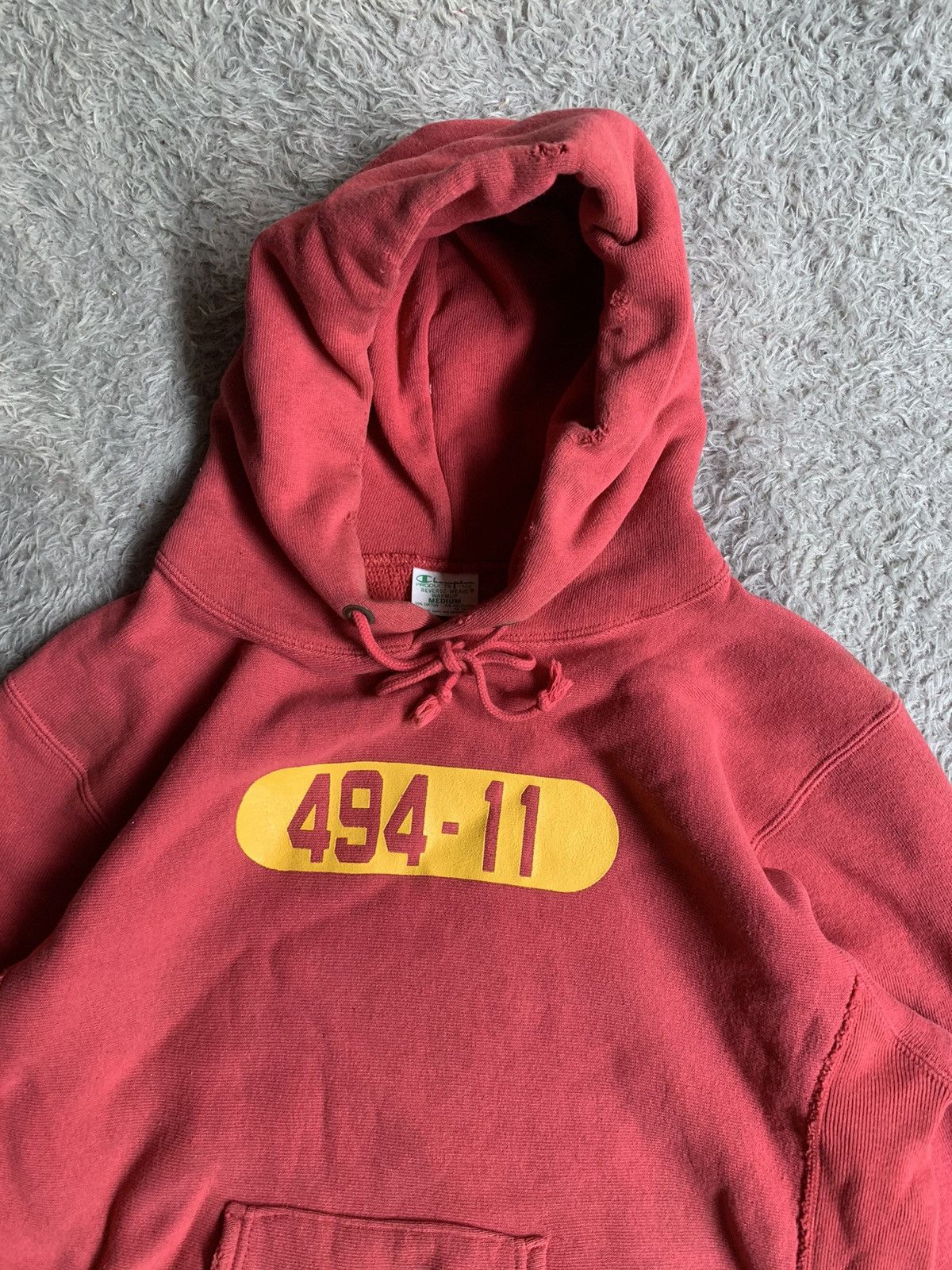Vintage Vintage 70s Champion Reverse Weave Brainerd Warriors Hoodie Size US M / EU 48-50 / 2 - 2 Thumbnail