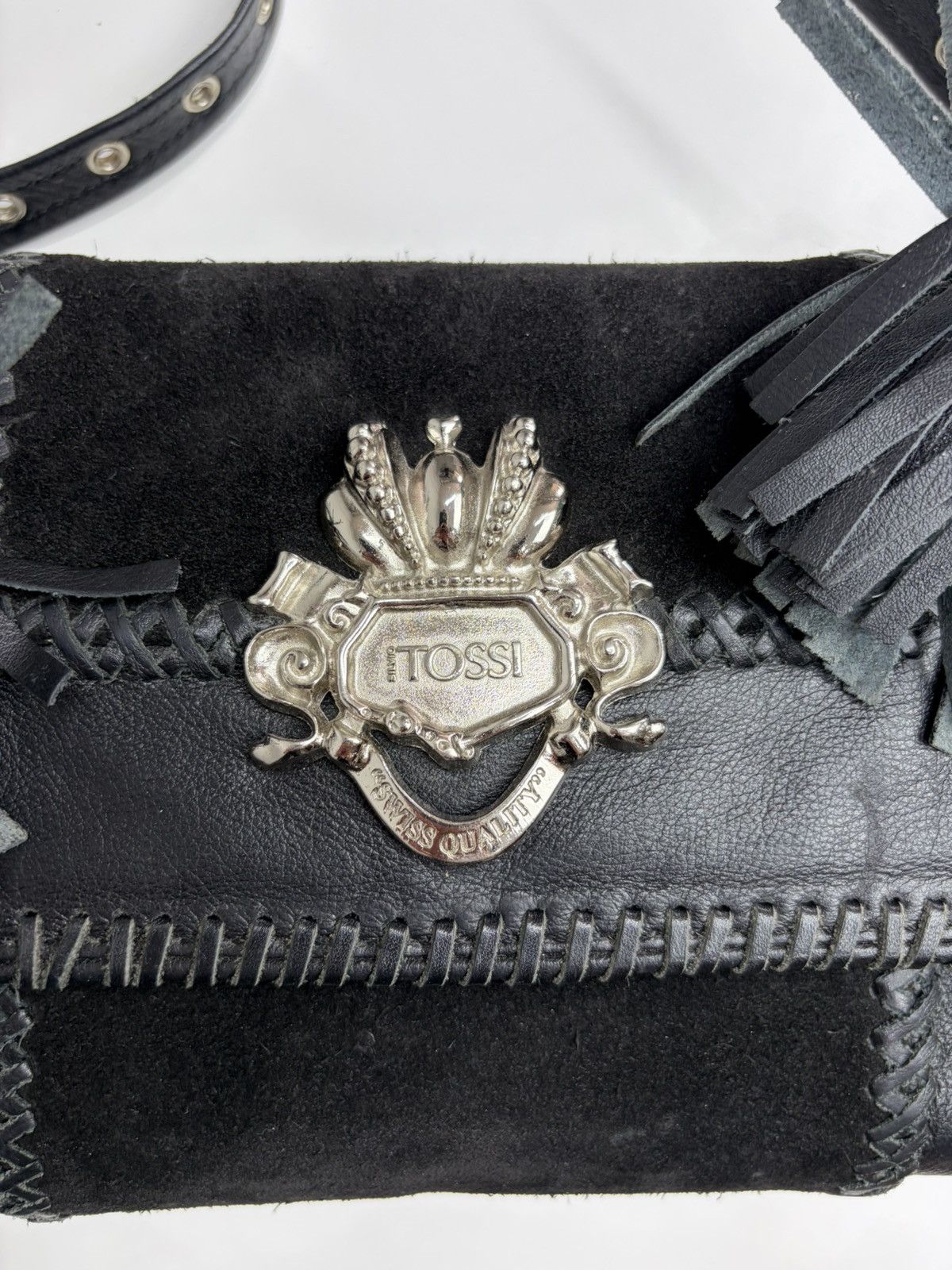 If Six Was Nine KMRii Style Archive Leather Shoulder Bag Punk Boho Y2K Size ONE SIZE - 5 Thumbnail