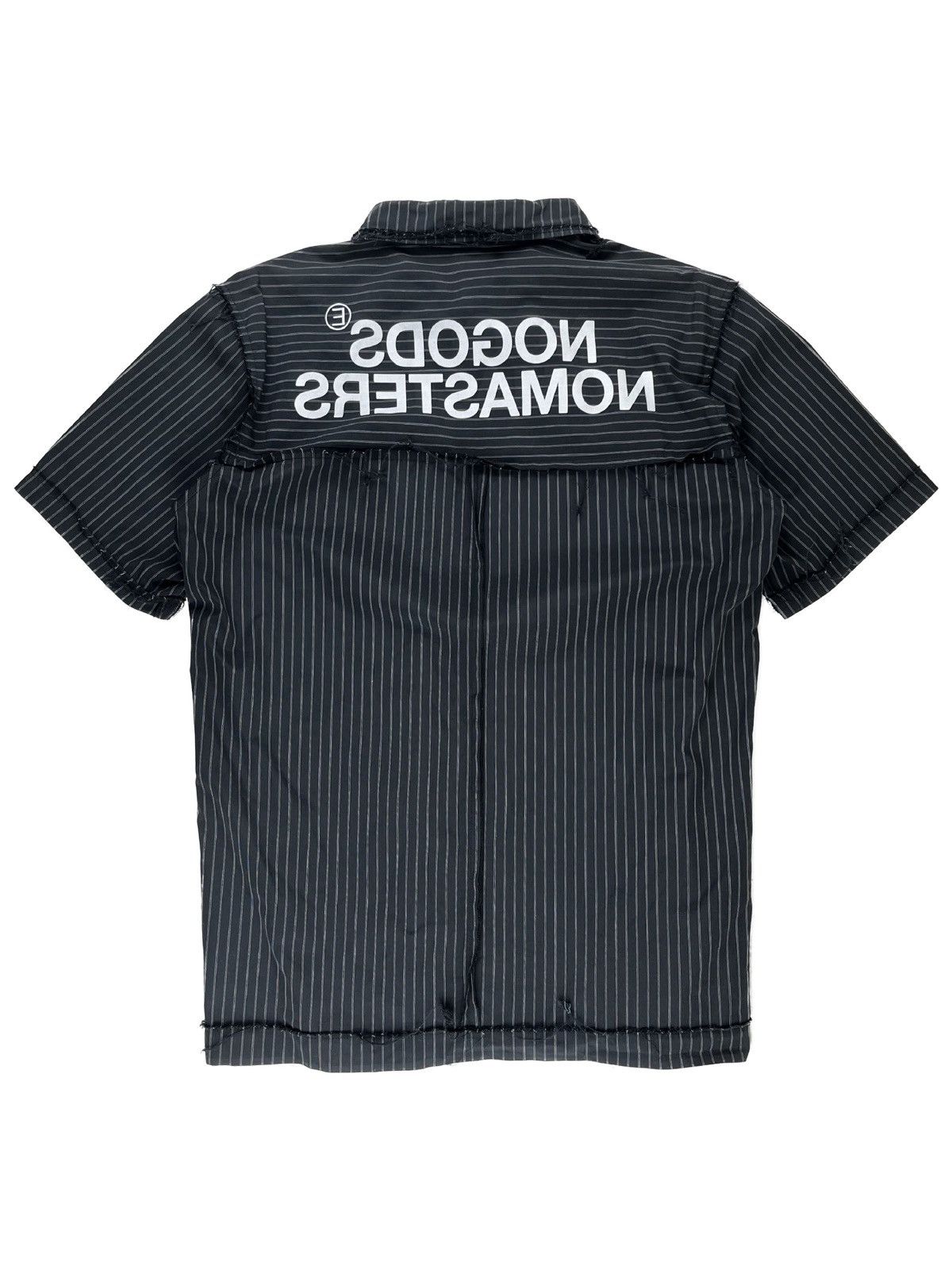 image of Undercover Undakovrit No Gods No Masters Button Up Shirt in Black, Men's (Size Medium)