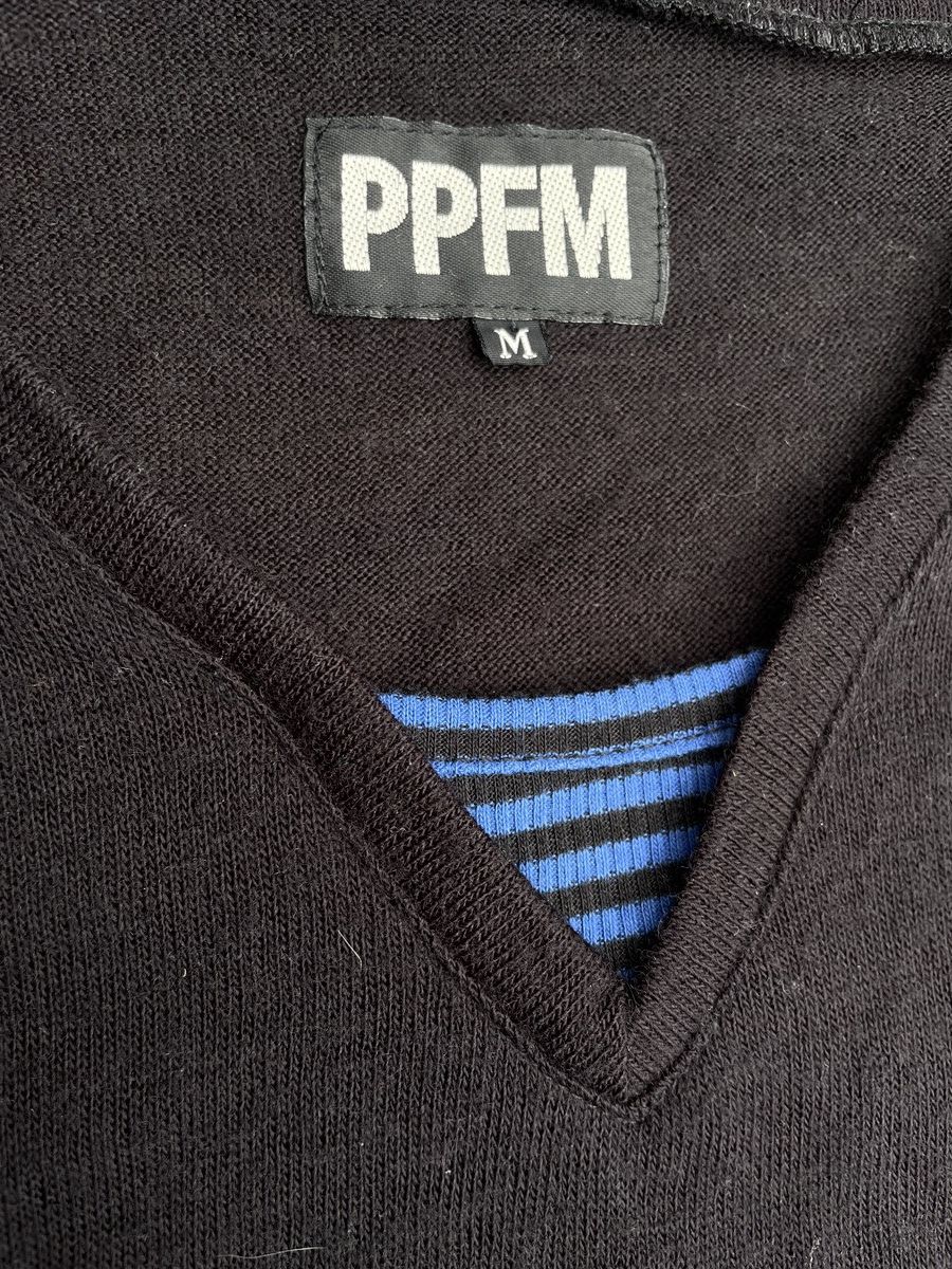 If Six Was Nine 2000s PPFM Layered Star V-neck Summer Knit Japanese archive Size US S / EU 44-46 / 1 - 8 Thumbnail