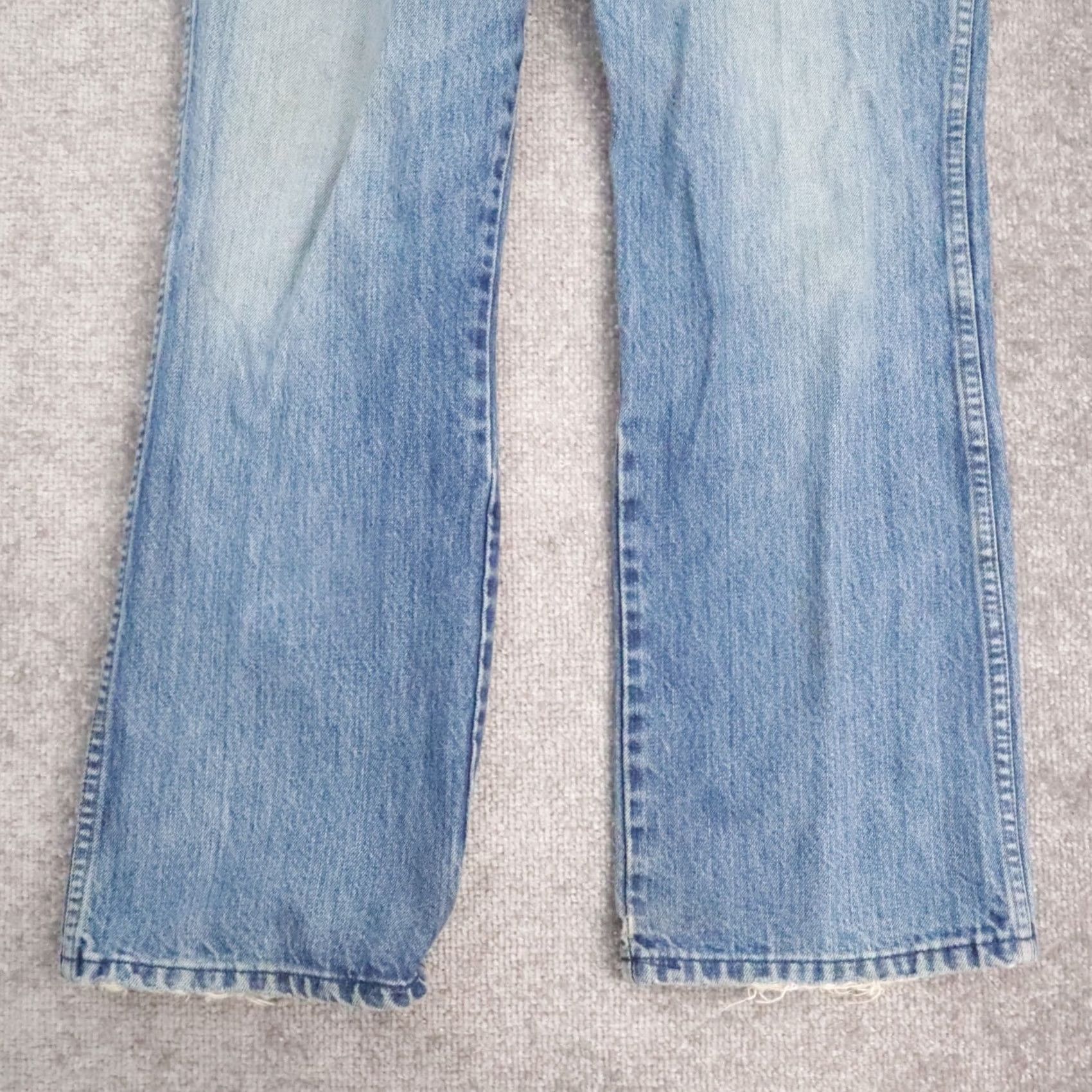 Denime VINTAGE DEE CEE Jeans Made in USA 32x26 Medium Wash Wide Leg Denim Size US 32 / EU 48 - 6 Thumbnail