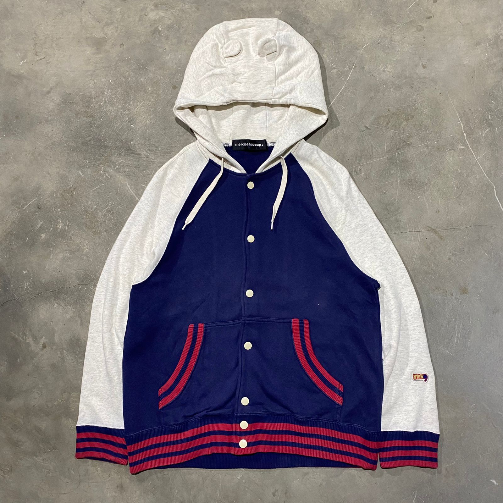 Issey Miyake Vintage Mercibeaucoup Button Hoodie Size US S / EU 44-46 / 1 - 1 Thumbnail