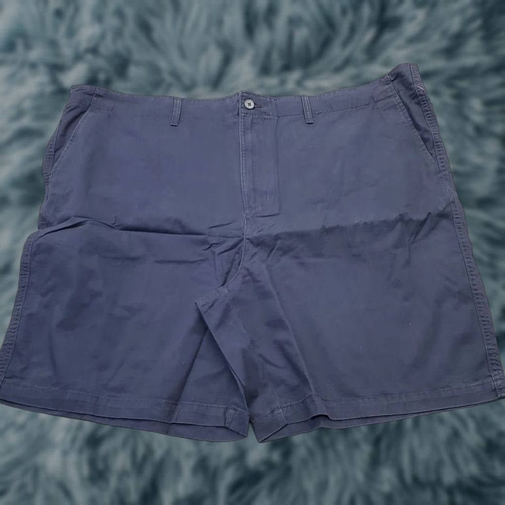 Old Navy Old Navy Mens Navy Lived In Straight Shorts Size 52 Regular Fit Flat Front Streetwear - 100% Cotton, Button Zip, Casual Summer Outdoor Mens Size US 36 / EU 52 - 1 Thumbnail