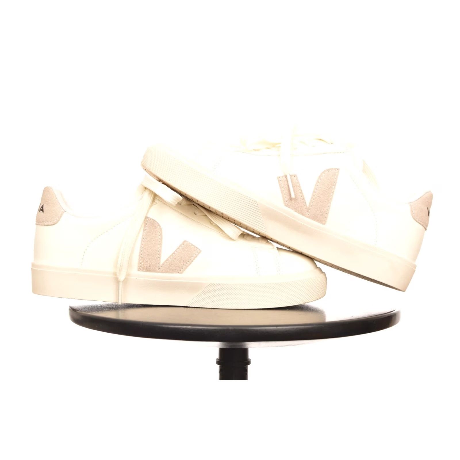 Veja VEJA T2 White Leather Sneakers - White Sneaker, Size EU 37, Women, Athletic, Shoes, 6 US, 37 EU Size US 6 / IT 36 - 5 Thumbnail