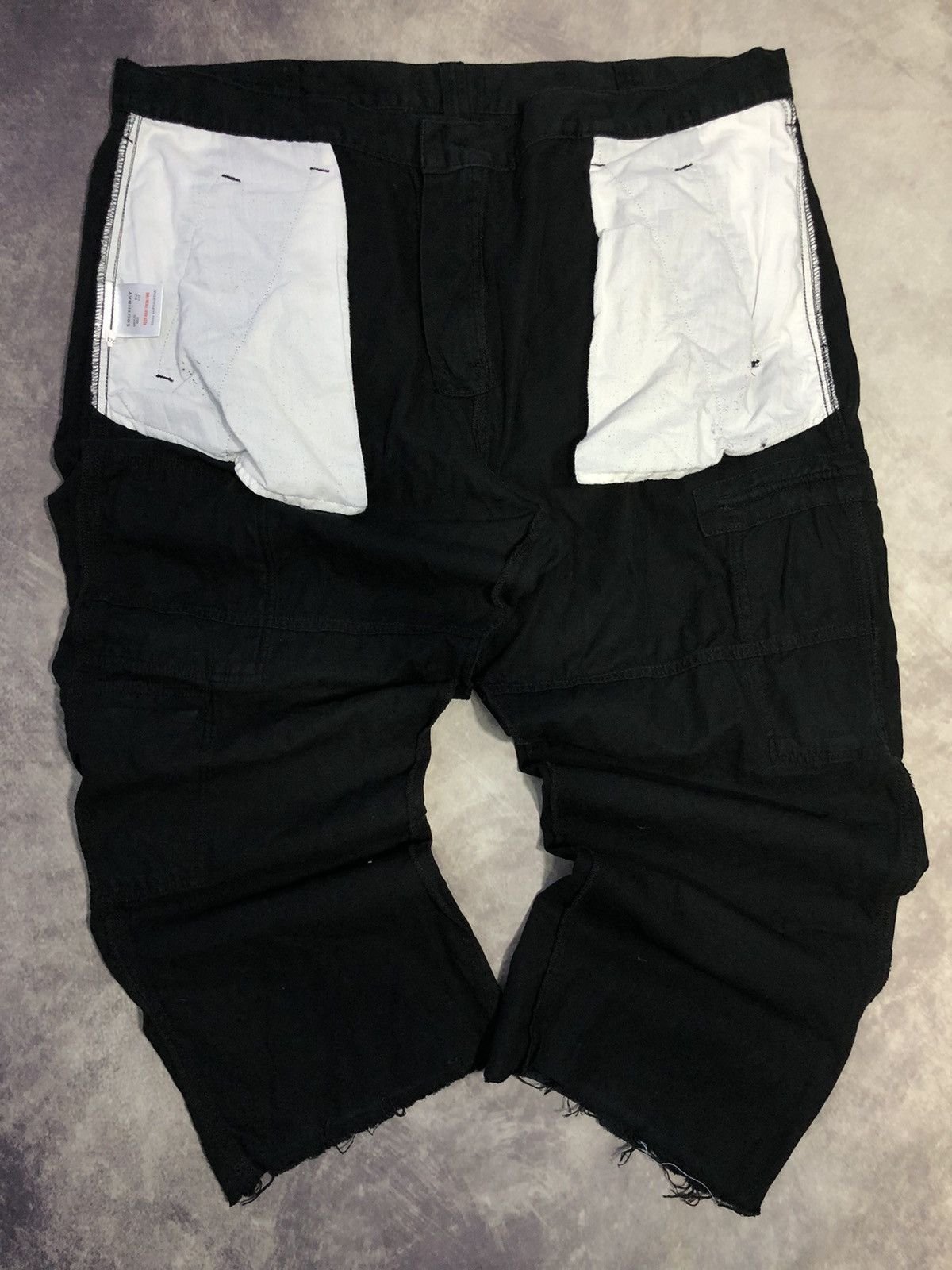 JNCO Vintage Bugle Boy Double Knee Cargo Jeans Y2K Size US 36 / EU 52 - 17 Thumbnail