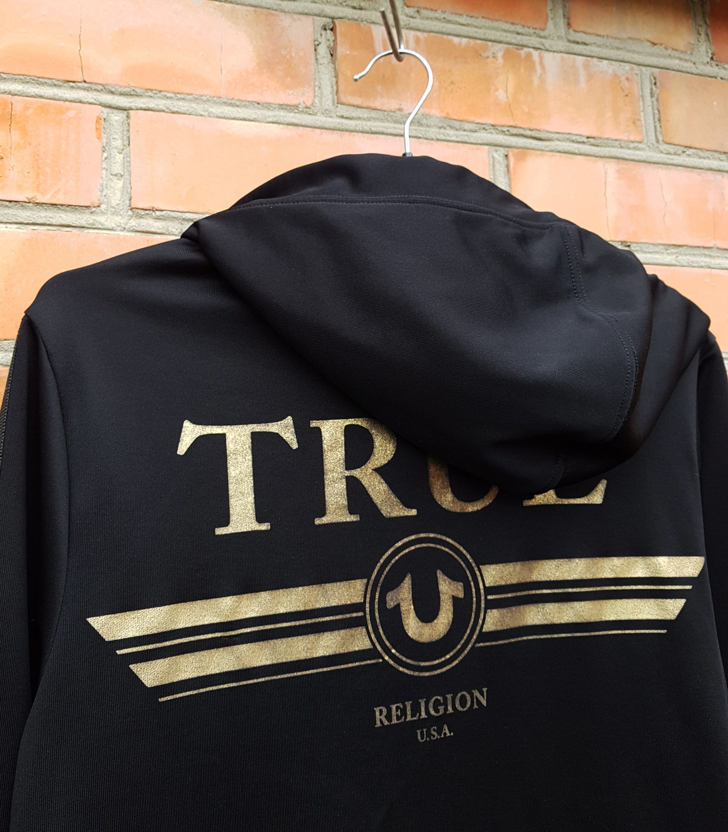 True Religion True Religion Big Logo Full Zip Hoodie Foil sz S Size US S / EU 44-46 / 1 - 5 Thumbnail