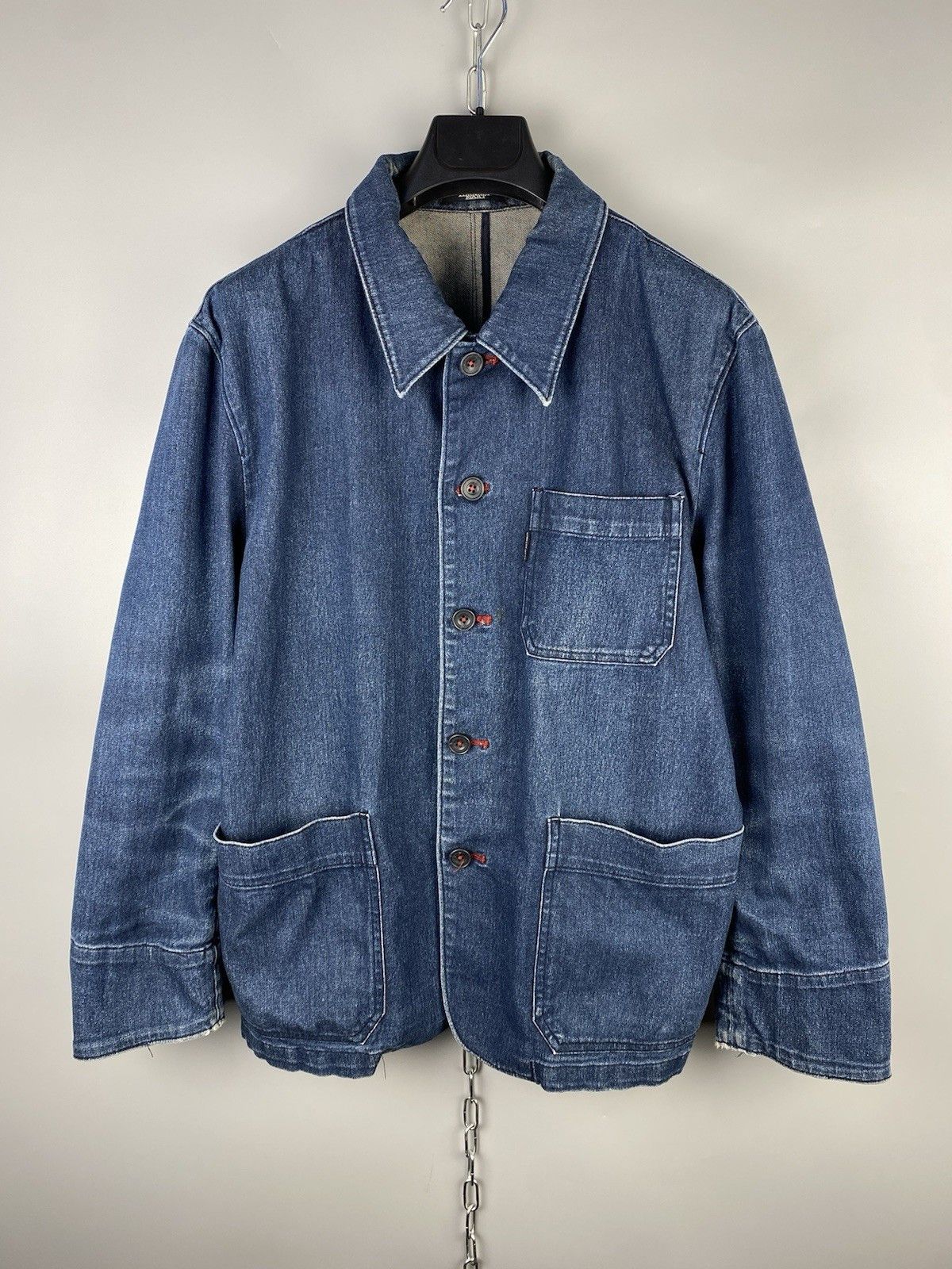 Tornado Mart Tornado Mart Japanese Cotton Washed Denim Jacket Size US M / EU 48-50 / 2 - 1 Thumbnail