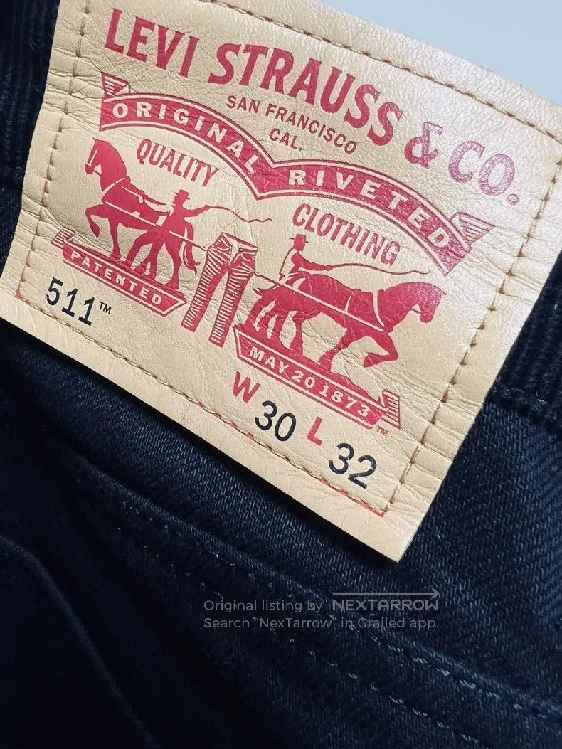Junya Watanabe Junya Watanabe size XS Horse Leather Denim Pants Size US 27 - 5 Thumbnail