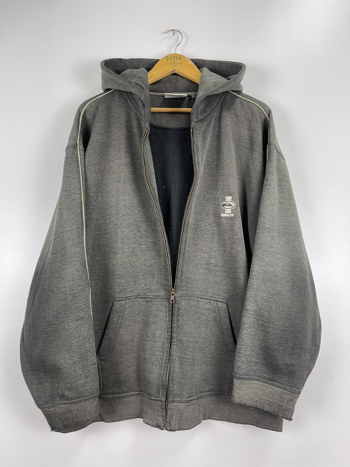 Quiksilver × Vintage Vintage Quiksilver Hoddies Size US L / EU 52-54 / 3 - 11 Thumbnail