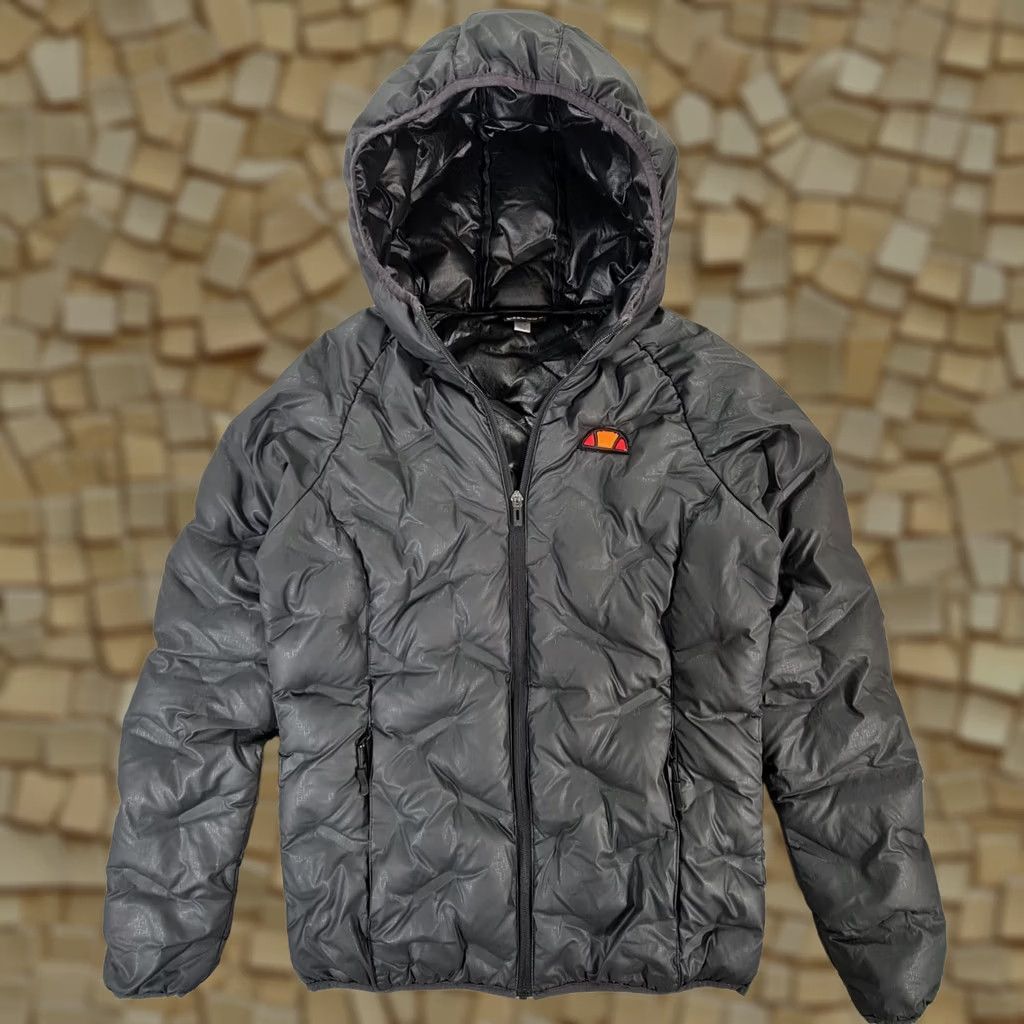 Ellesse Ellesse Womens Jacket Black 8 UK Puffer Hooded Full Zip XS Stannetti Size M / US 6-8 / IT 42-44 - 1 Thumbnail