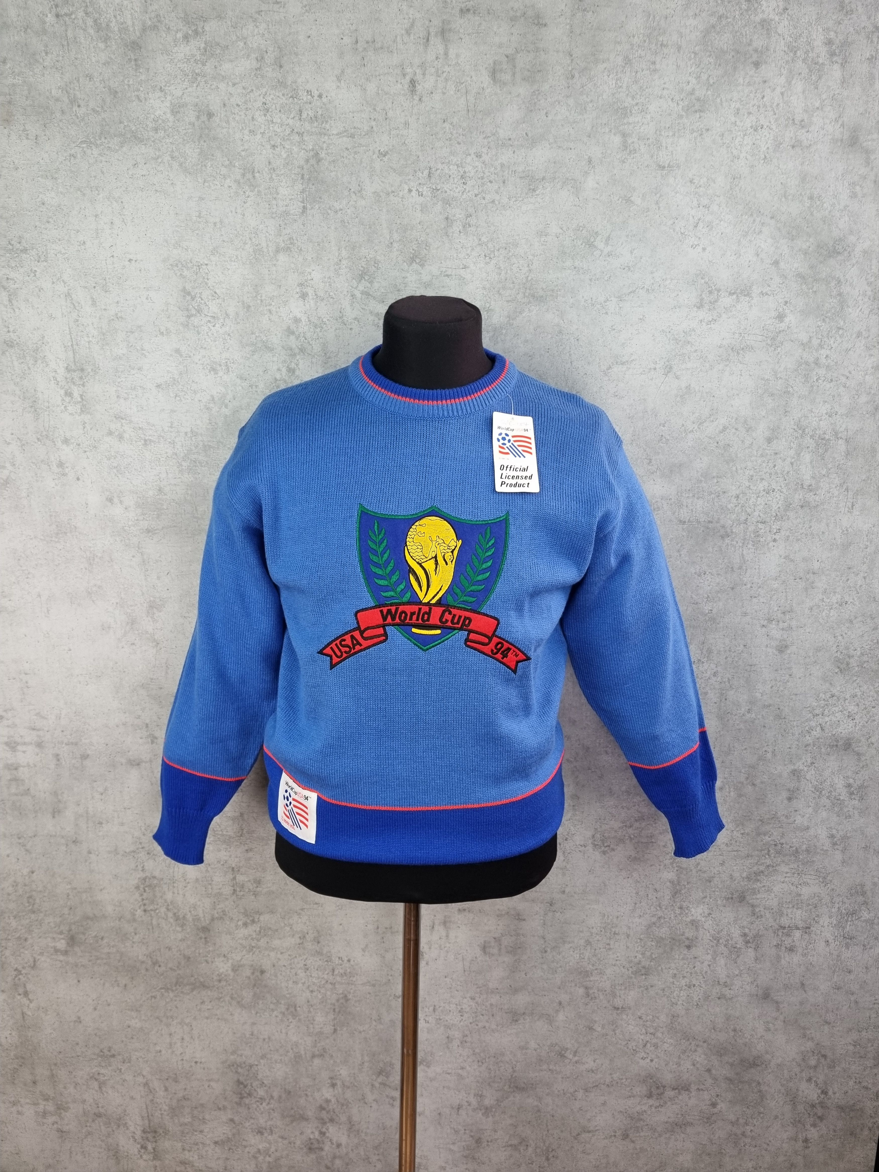Sports Specialties × Vintage 91s World Cup USA 94 Knitted Wool Vintage Sweater Size US M / EU 48-50 / 2 - 4 Thumbnail