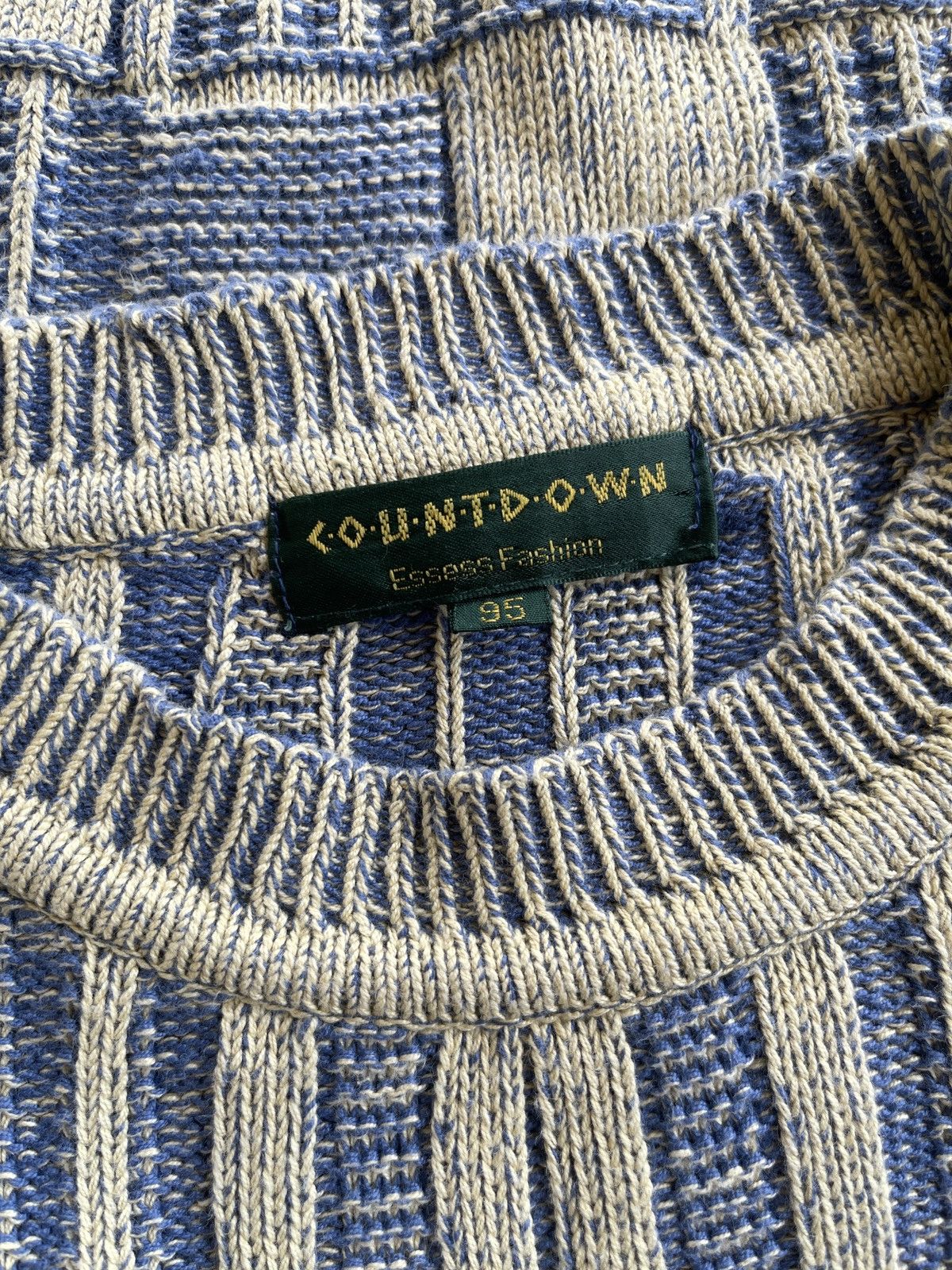 Vintage Vintage Countdown Knitted Sweater Size US M / EU 48-50 / 2 - 6 Thumbnail
