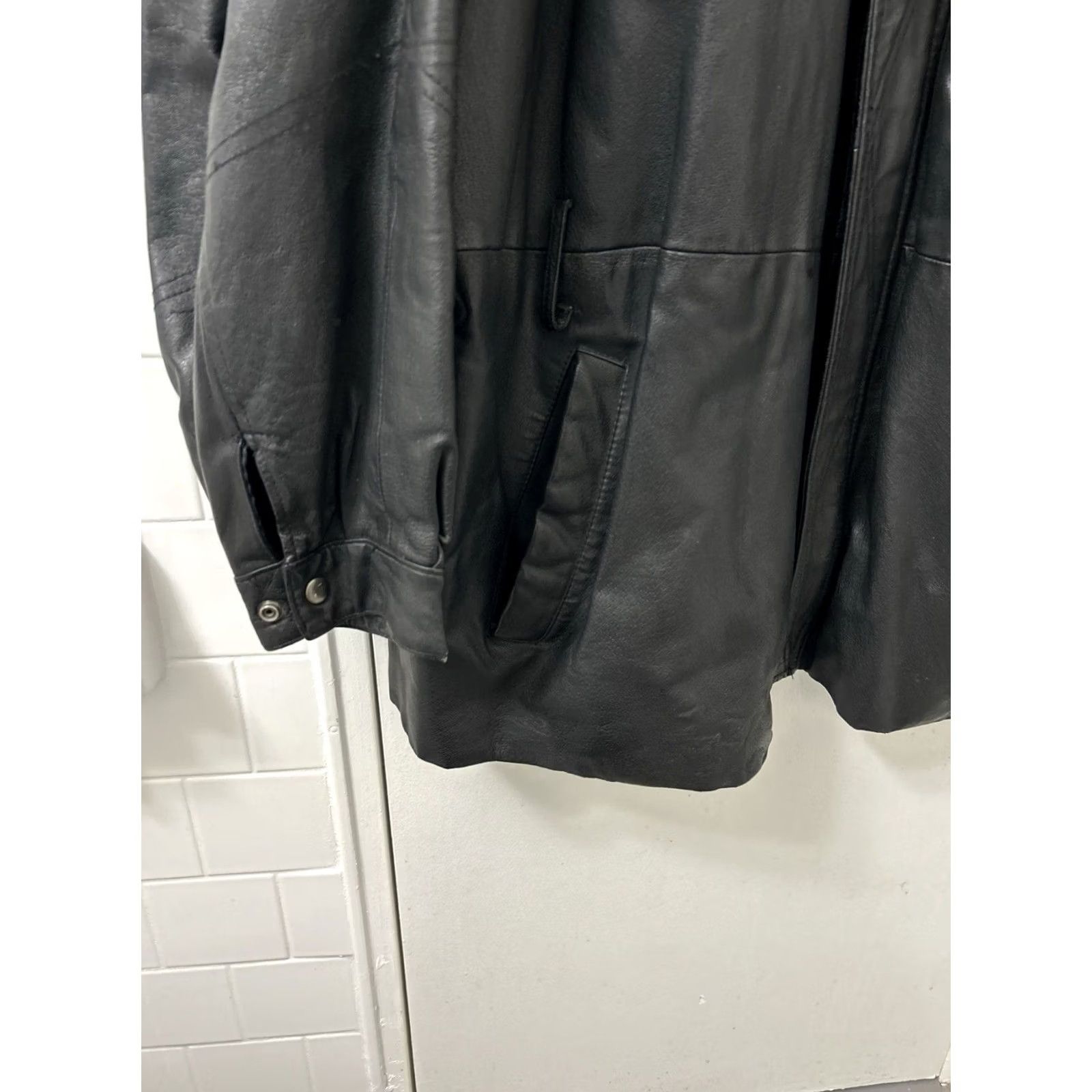 Vintage VINTAGE Wilsons Leather The Experts Jacket Womens 2XL Black Thinsulate Oversized Ful Size XXL / US 16-18 / IT 52-54 - 5 Thumbnail