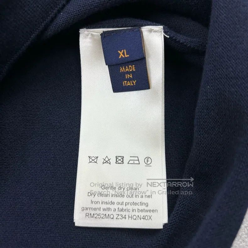 Louis Vuitton Louis Vuitton SS25 Solid Crew Neck Rib Embossed Short Slee Size US XL / EU 56 / 4 - 5 Thumbnail
