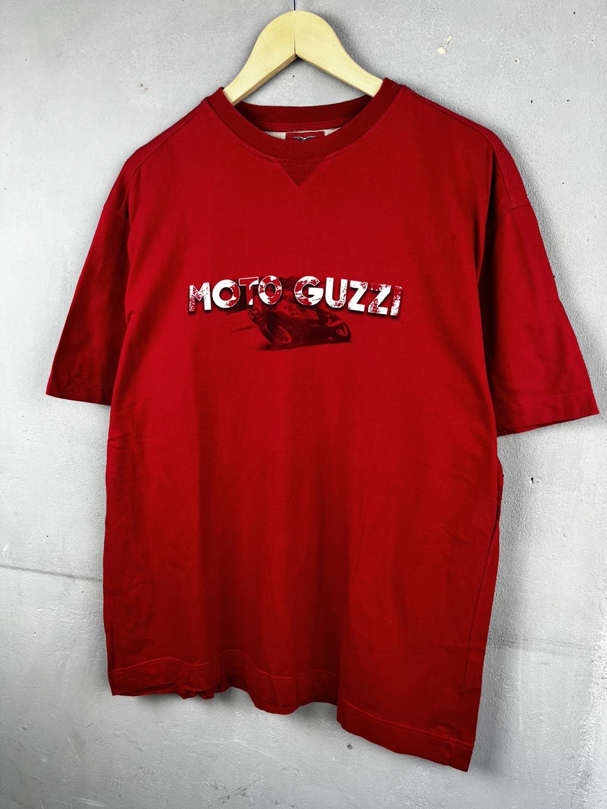 Harley Davidson Moto Guzzi t shirt vintage Size US L / EU 52-54 / 3 - 1 Thumbnail