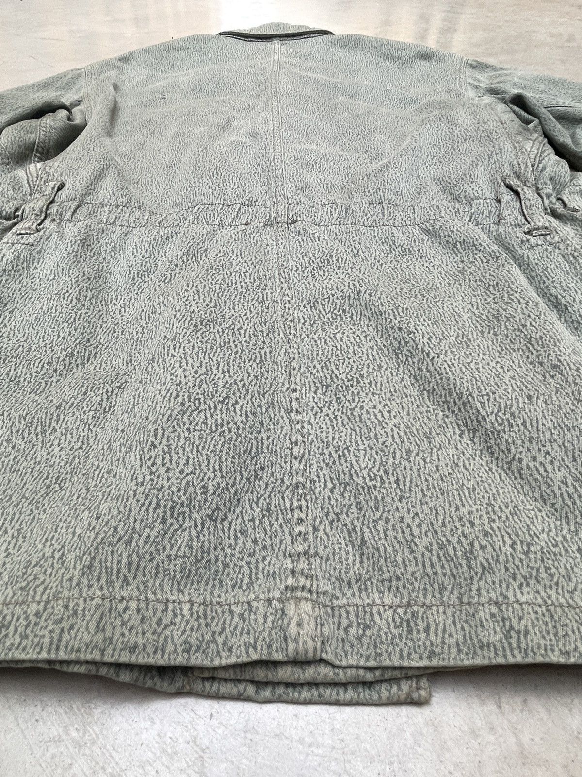Vintage Late 60s DDR Rain Camo Chore Jacket Size L/XL Size US L / EU 52-54 / 3 - 25 Thumbnail