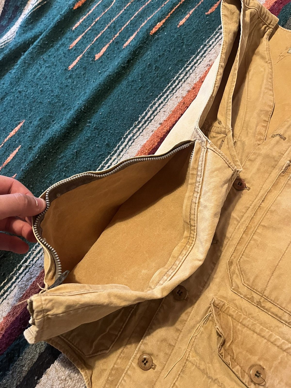 Vintage Vintage cropped canvas vest like visvim RARE Size US M / EU 48-50 / 2 - 8 Thumbnail